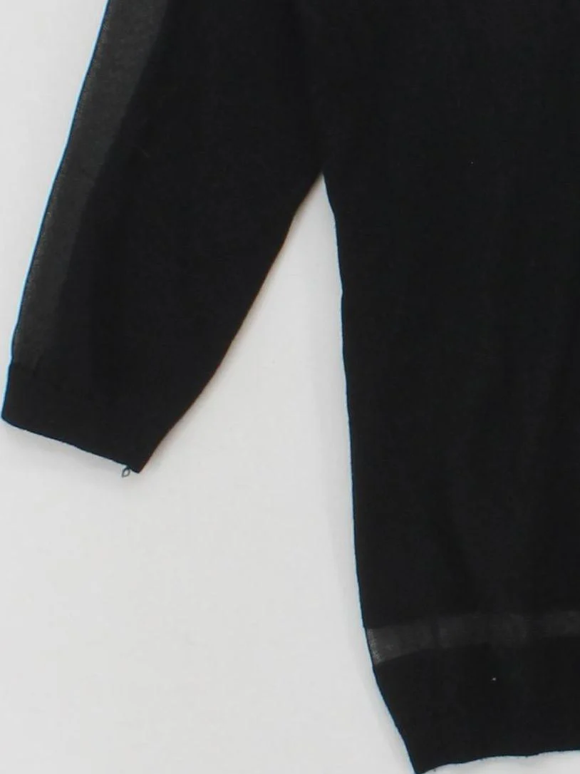 Blugirl Folies Women's Top S Black Polyamide with Viscose, Acrylic, Wool Basic - Image 4
