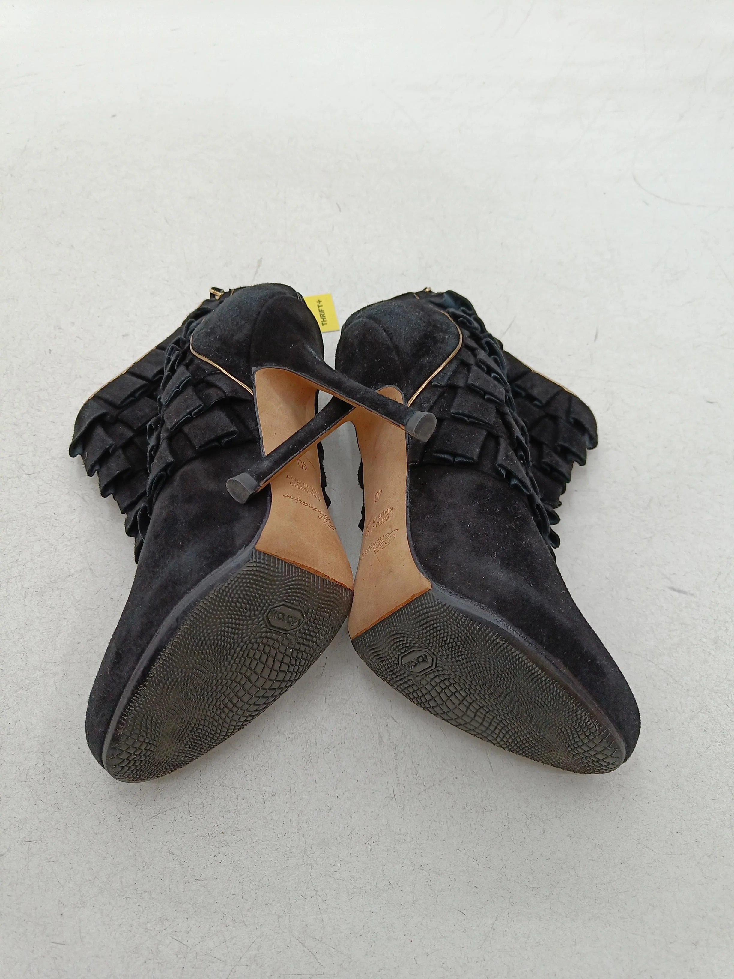 Blumarine Women's Boots UK 7 Black 100% Leather Platform - Image 7