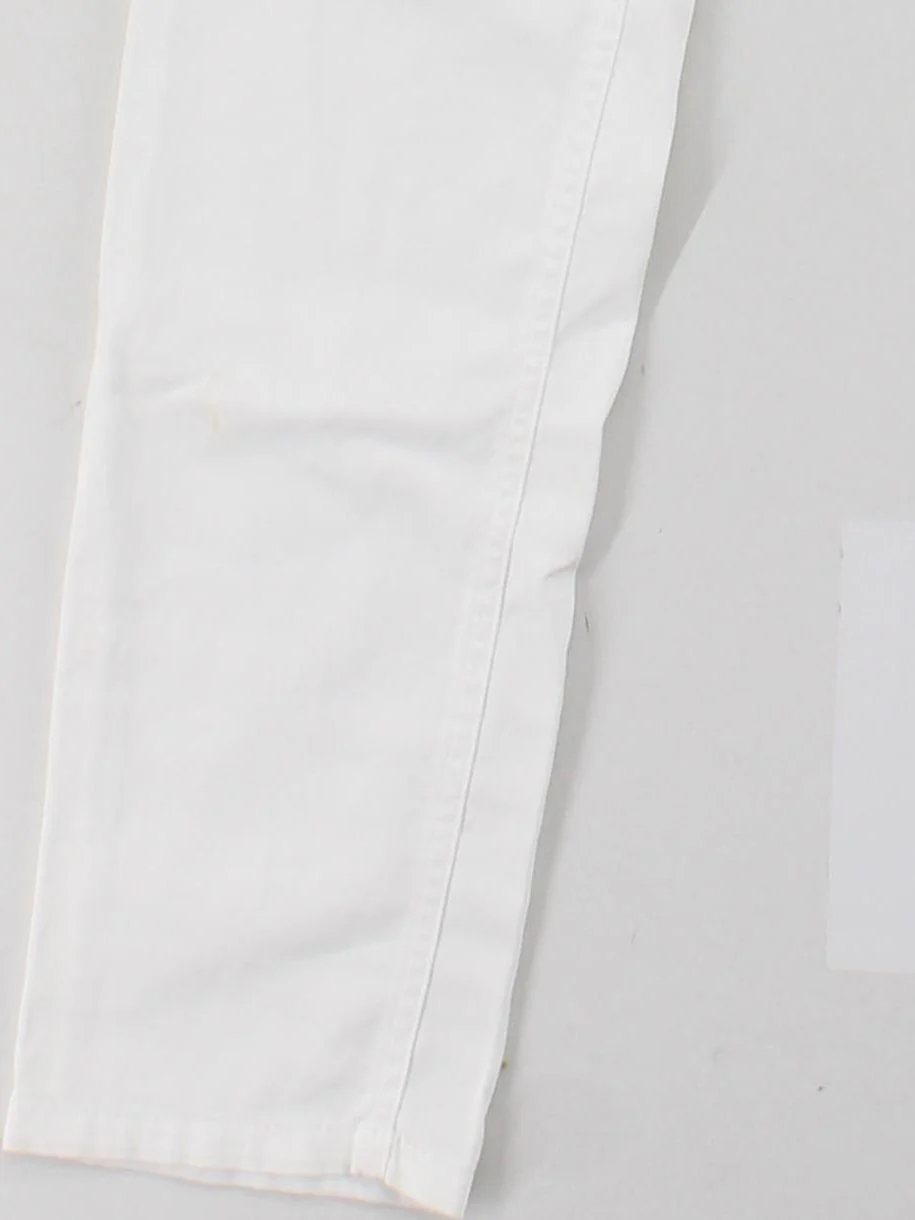 Blumarine Women's Jeans W 30 in White 100% Cotton Skinny - Image 4