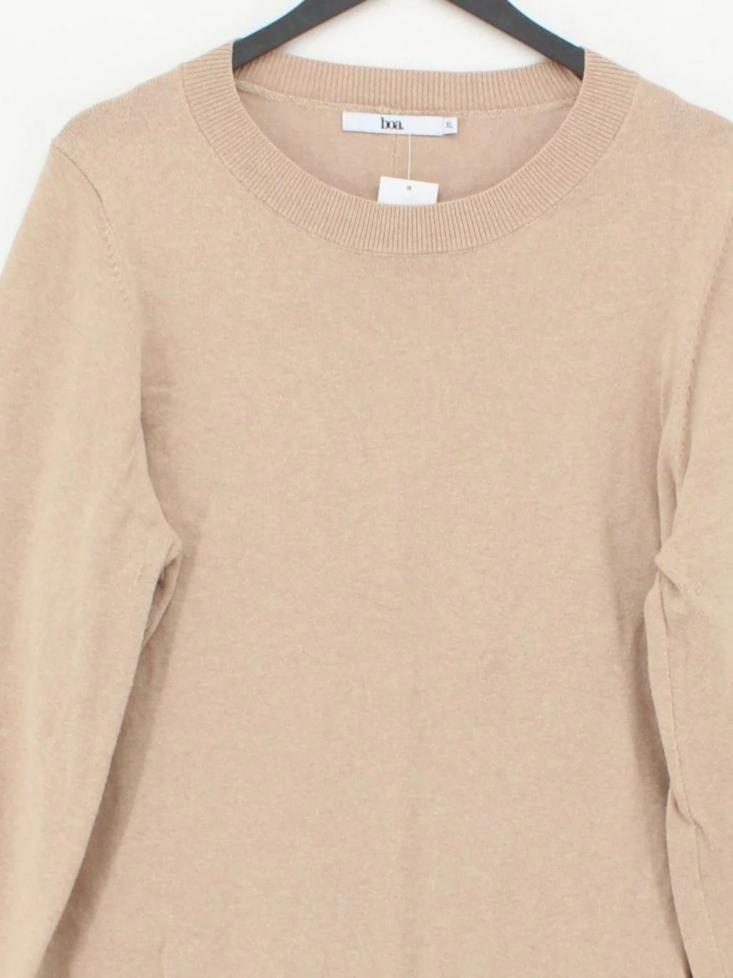 Boa Jumper Maxi Dress XL in Tan - Image 3
