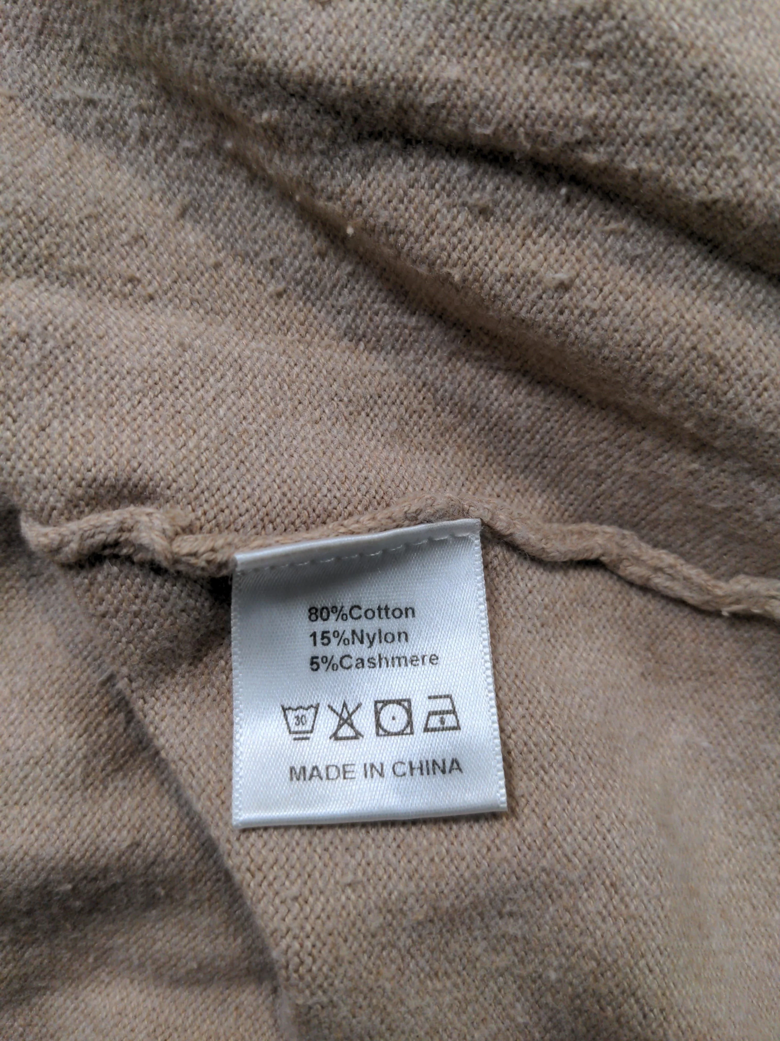 Boa Jumper Maxi Dress XL in Tan - Image 7