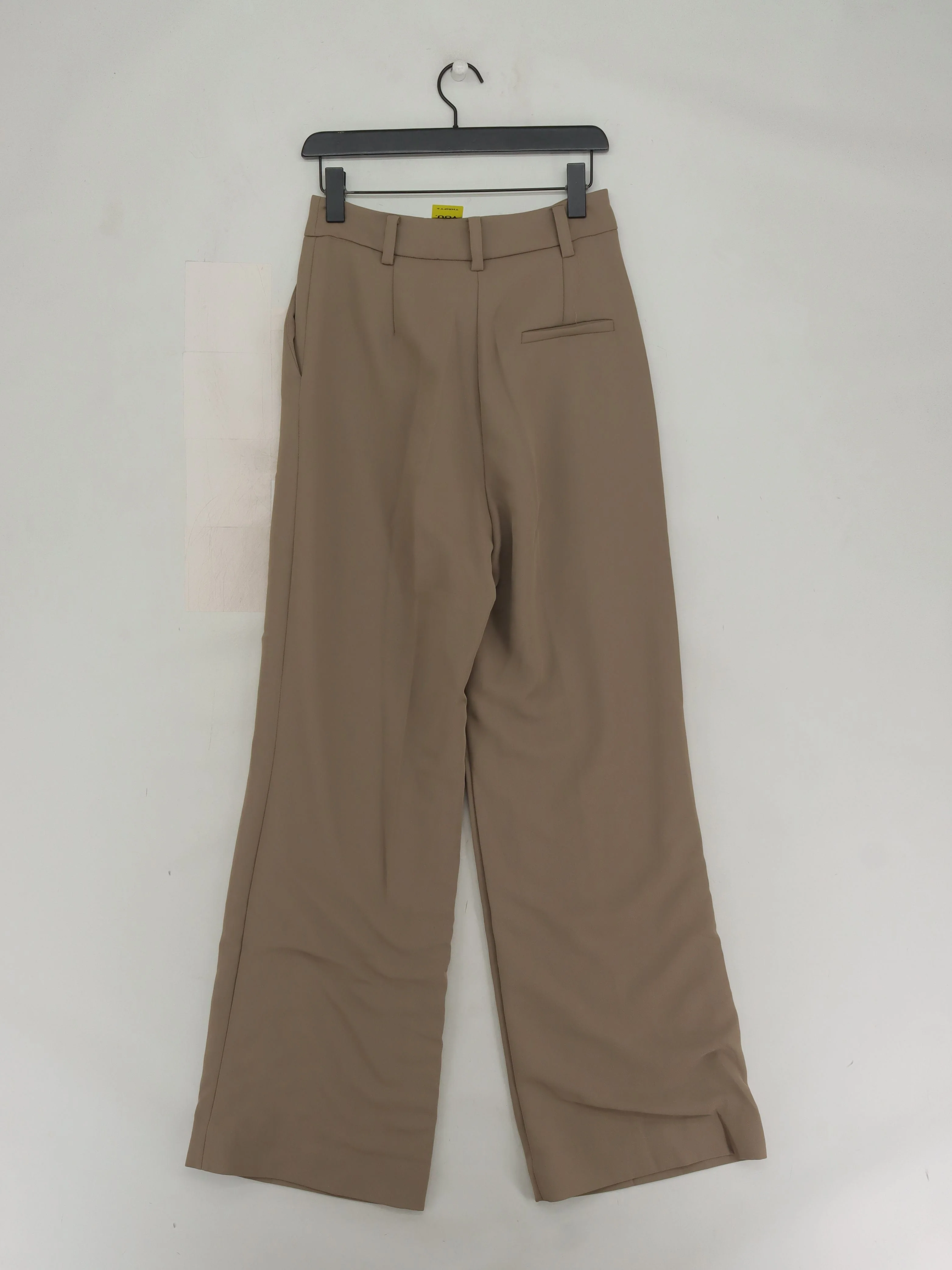 Boa Women's Trousers M Tan Polyester with Spandex Wide-Leg Capri - Image 2
