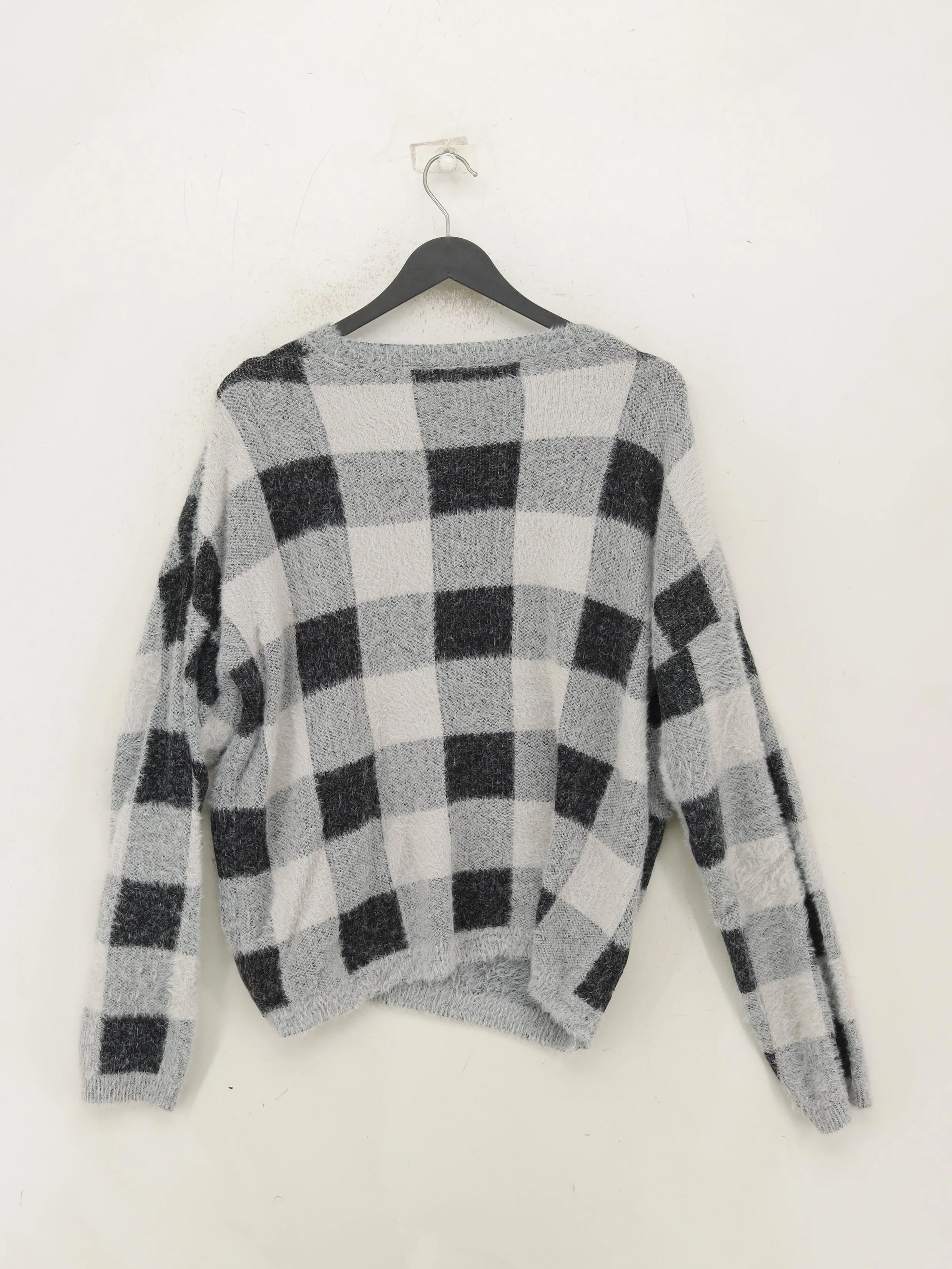 Bobeau Women's Jumper M Grey Nylon with Rayon, Polyester Pullover - Image 2