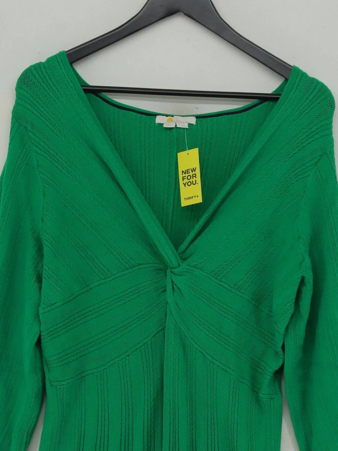 Boden A-Line Midi Dress UK20 in Green - Image 3