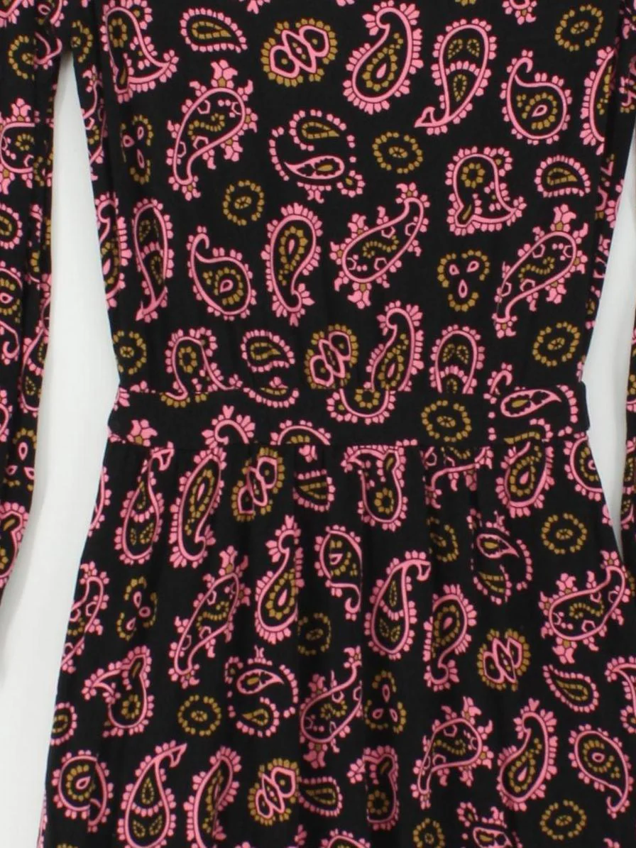 Boden A-Line Midi Dress UK6 in Black - Image 3