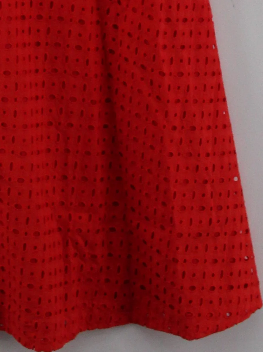 Boden A-Line Mini Dress UK12 in Red - Image 4