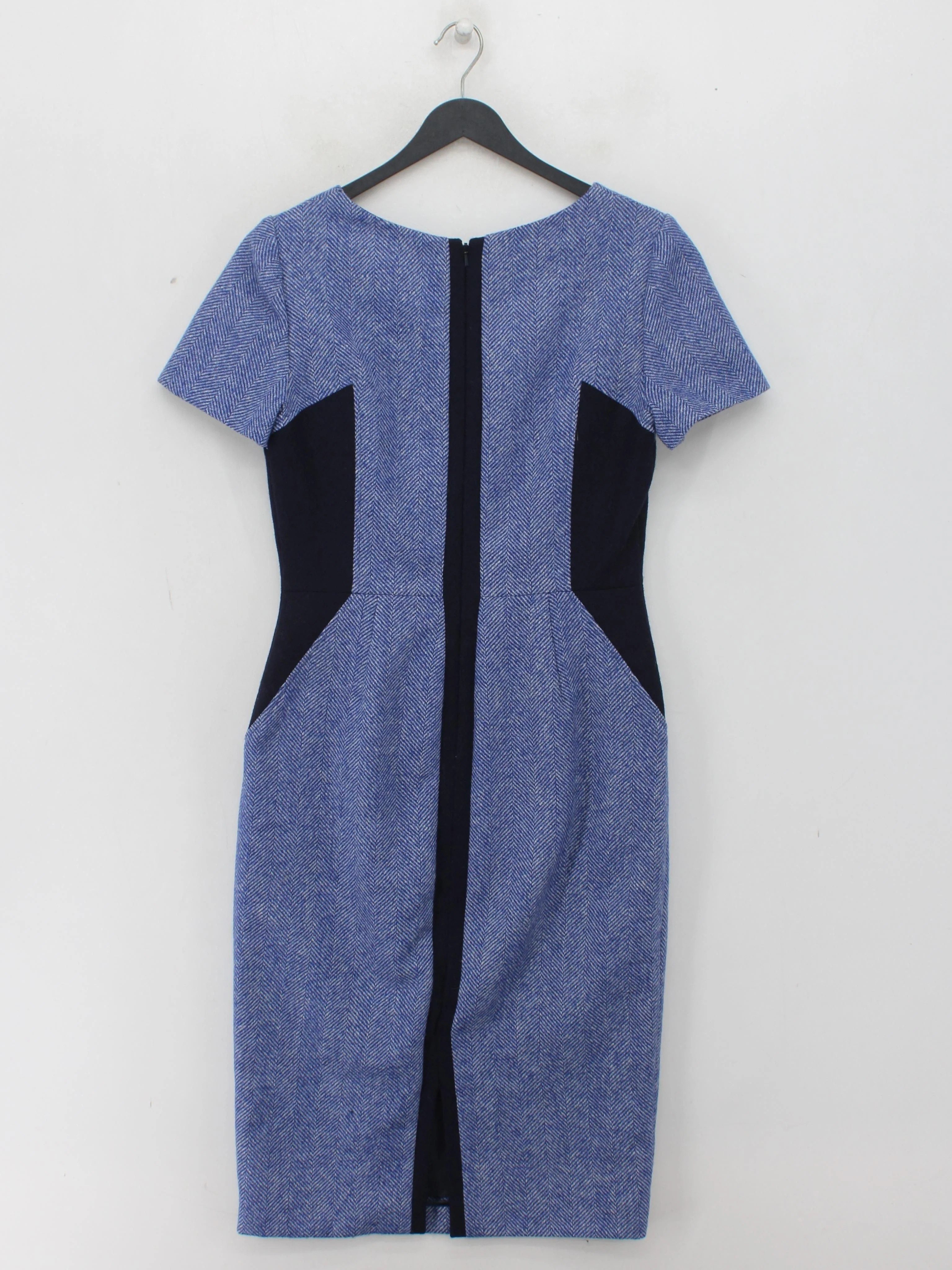 Boden Bodycon Midi Dress UK10 in Blue - Image 2