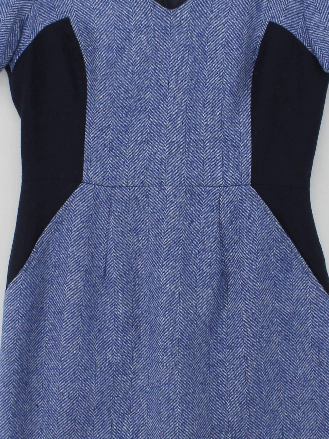 Boden Bodycon Midi Dress UK10 in Blue - Image 3