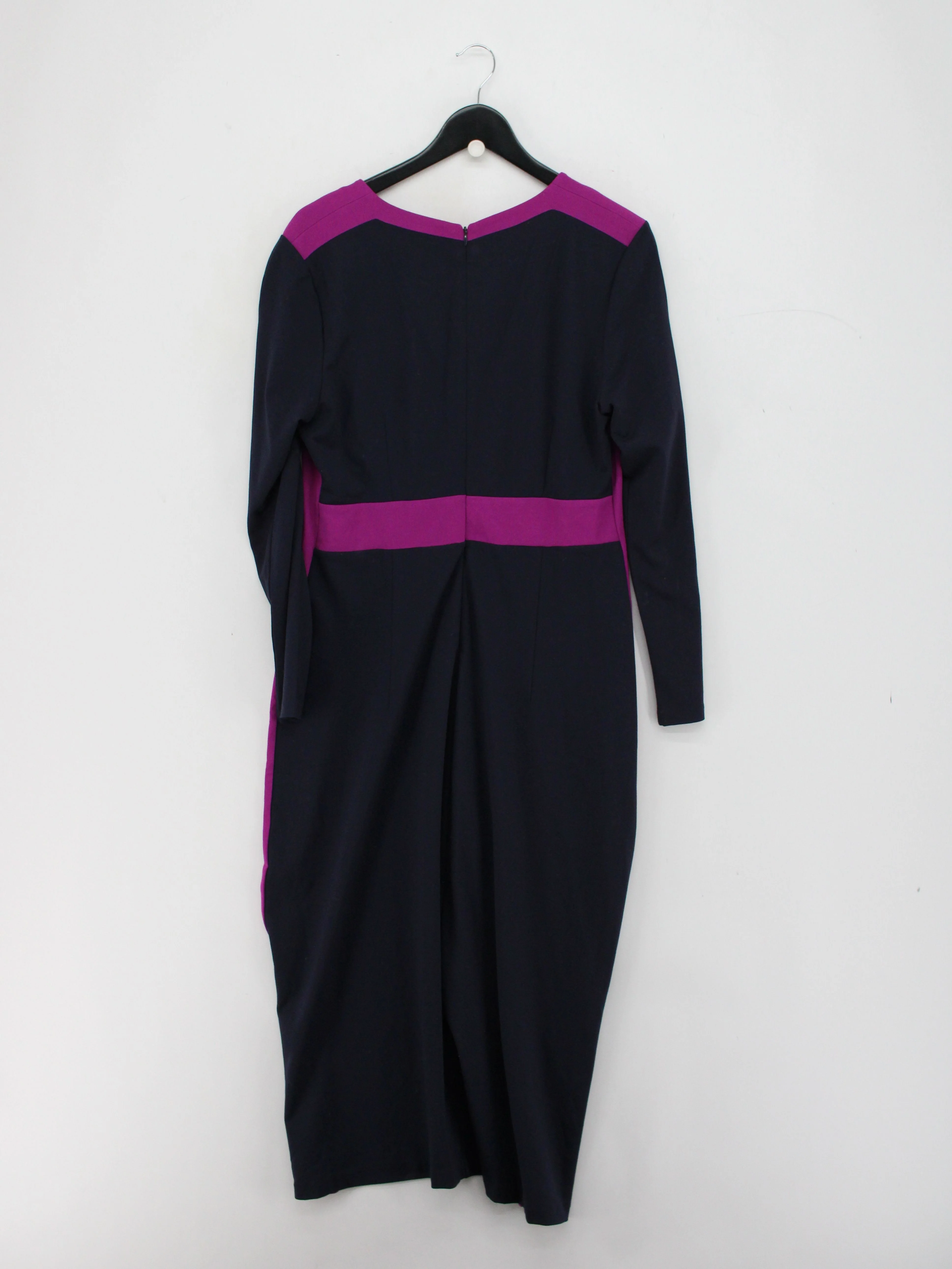 Boden Bodycon Midi Dress UK14 in Blue - Image 2