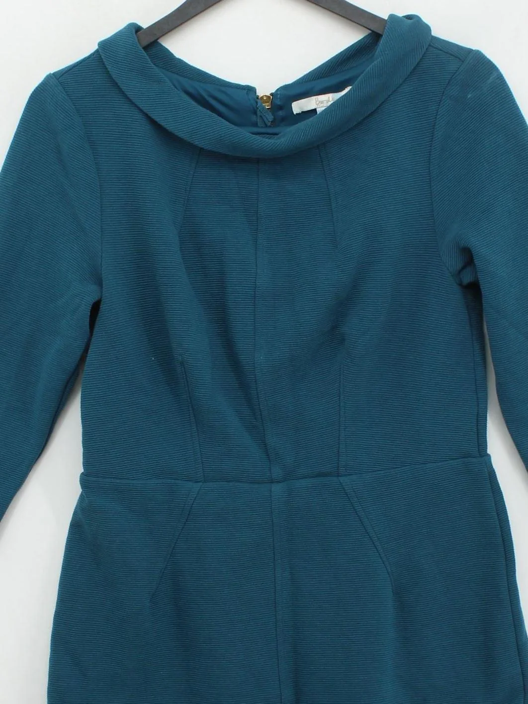 Boden Bodycon Midi Dress UK14 in Blue - Image 3