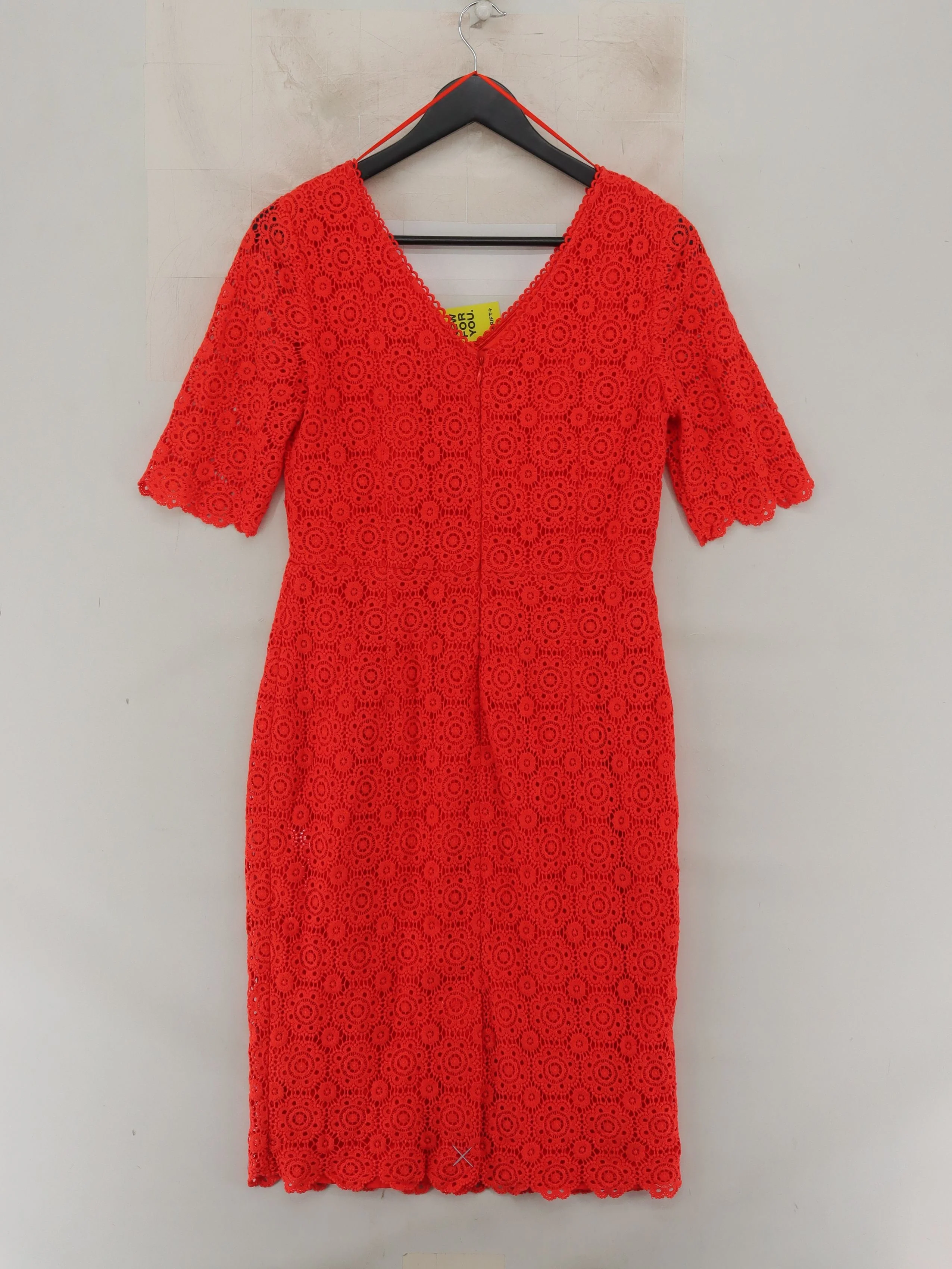 Boden Bodycon Mini Dress UK10 in Red - Image 2