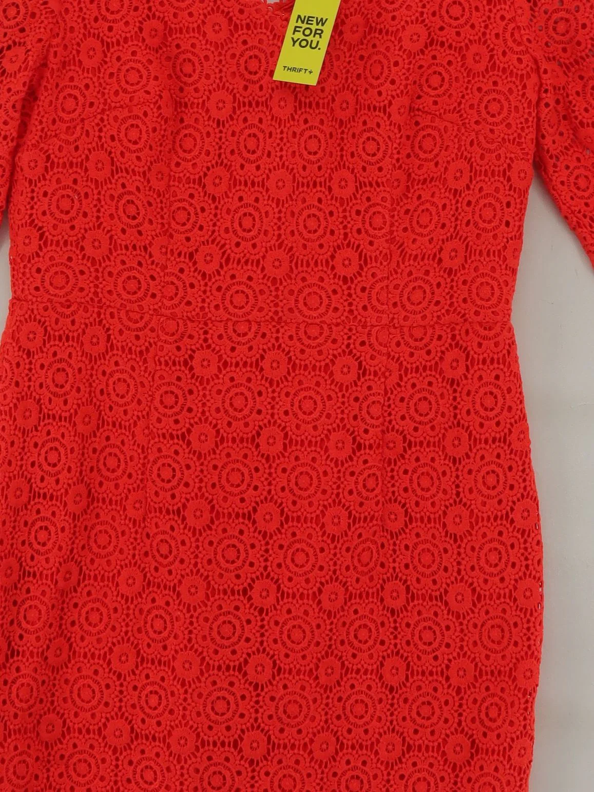 Boden Bodycon Mini Dress UK10 in Red - Image 3