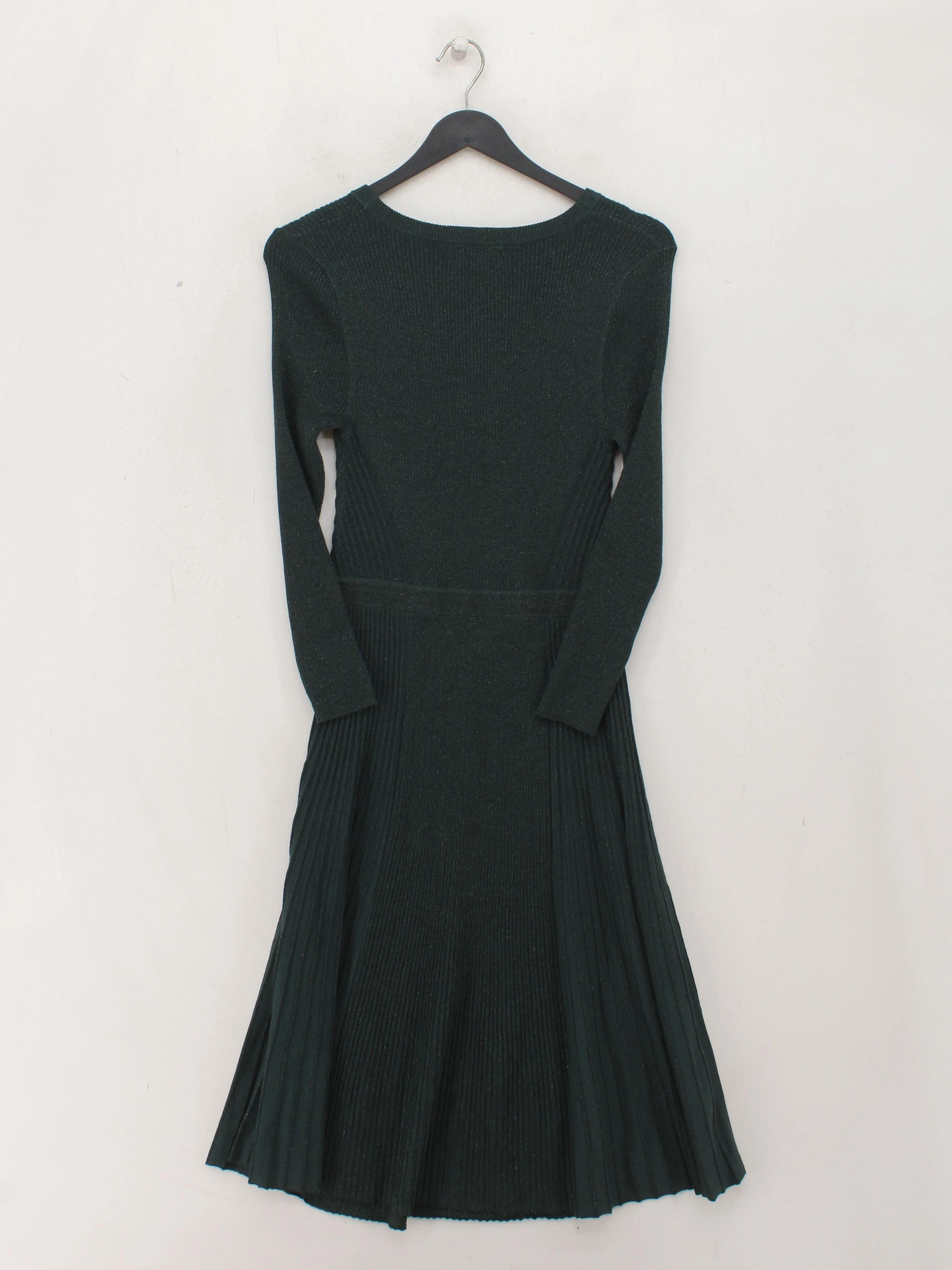 Boden Jumper Midi Dress UK12 in Green - Image 2