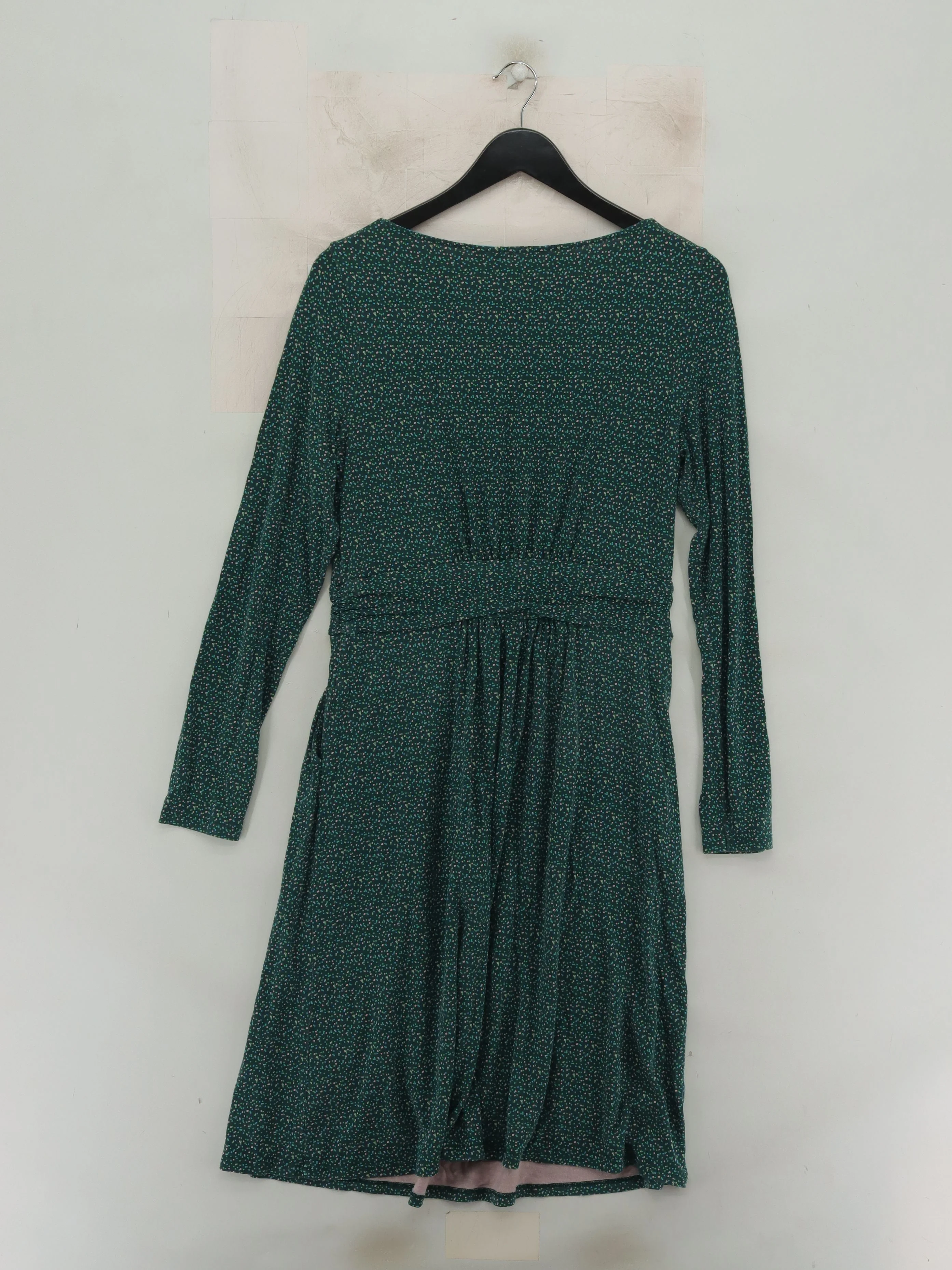 Boden Jumper Midi Dress UK12 in Green - Image 2