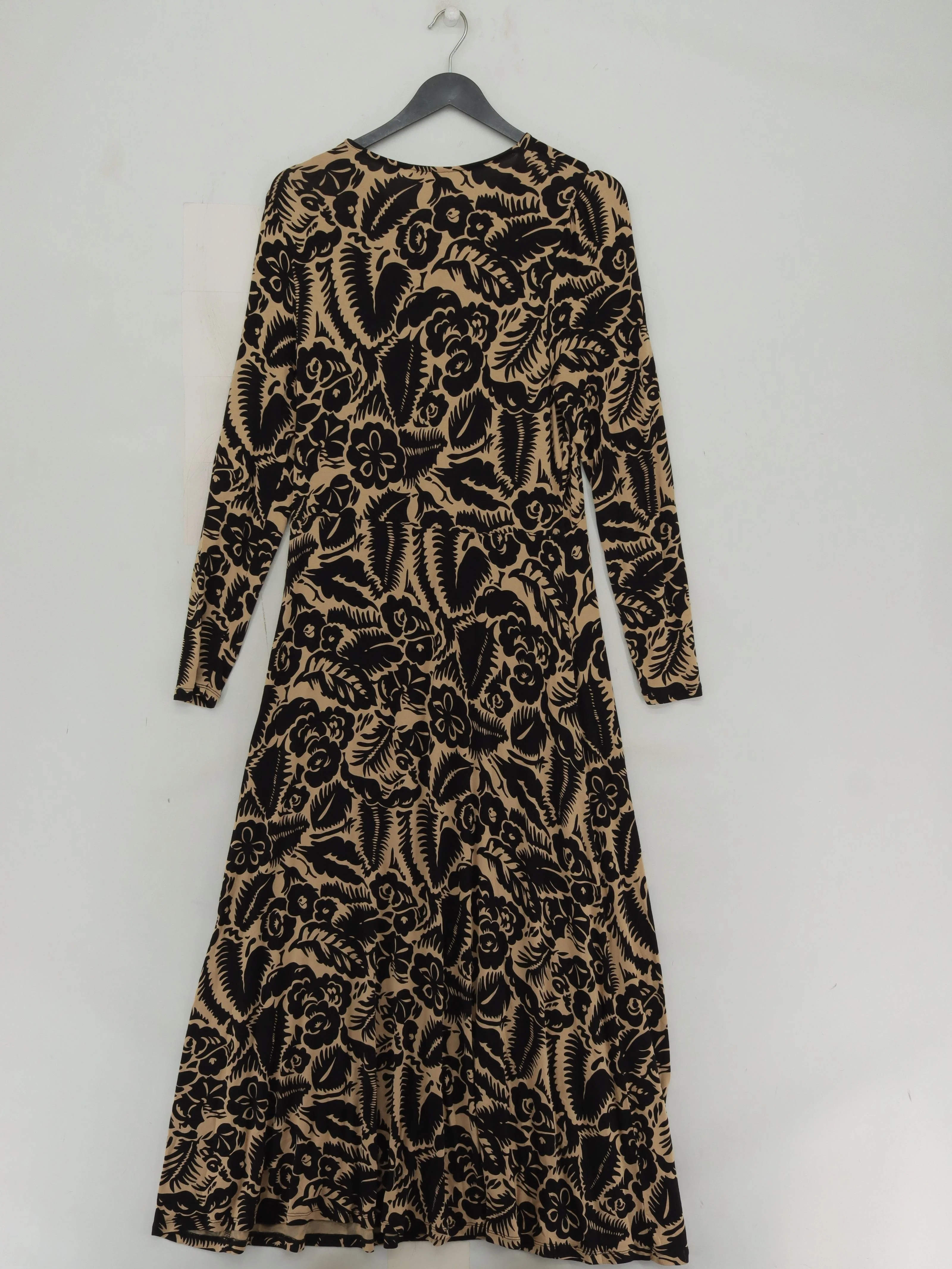 Boden Jumper Midi Dress UK12 in Tan - Image 2