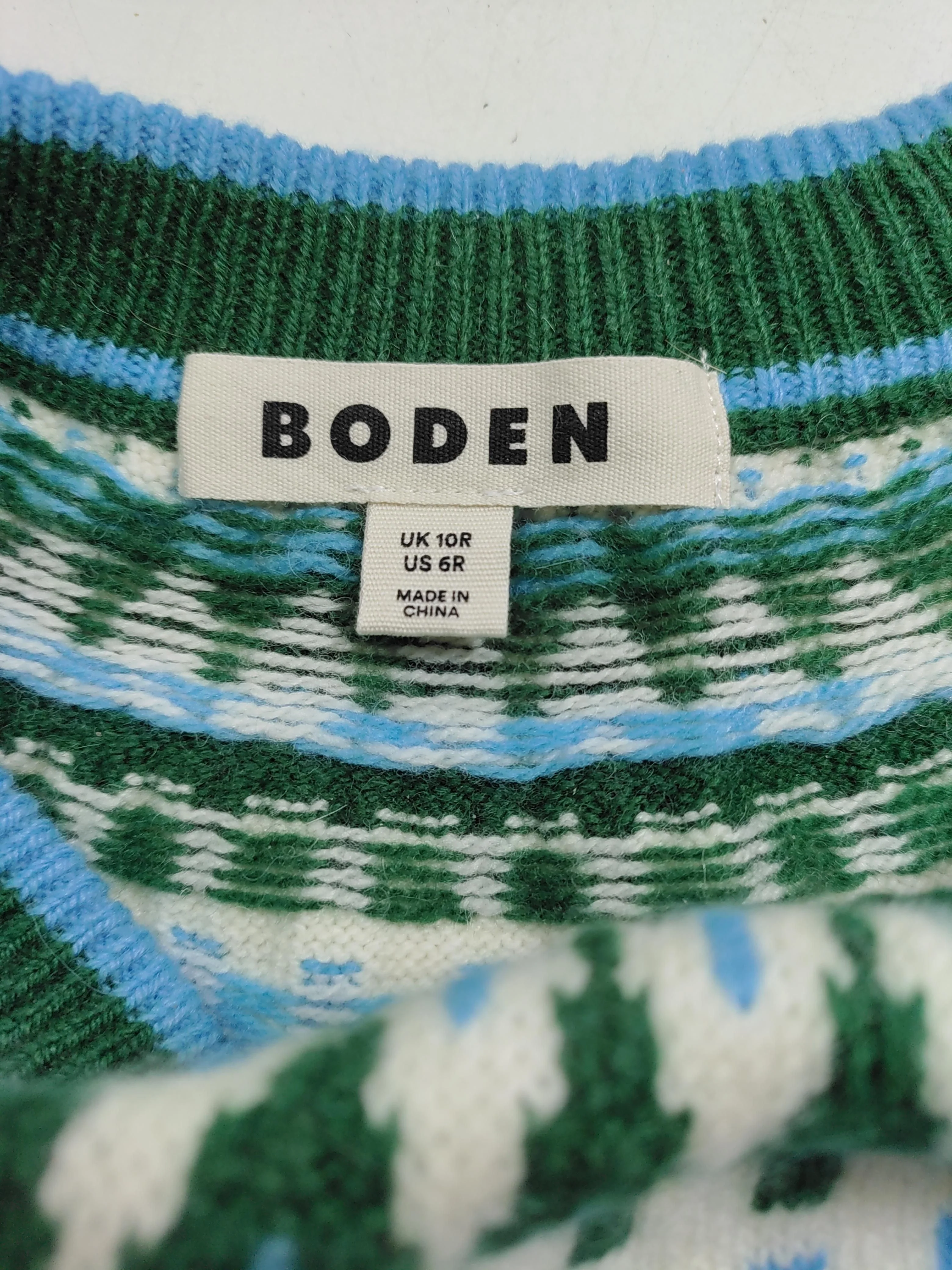 Boden Jumper Mini Dress UK10 in Multi - Image 5