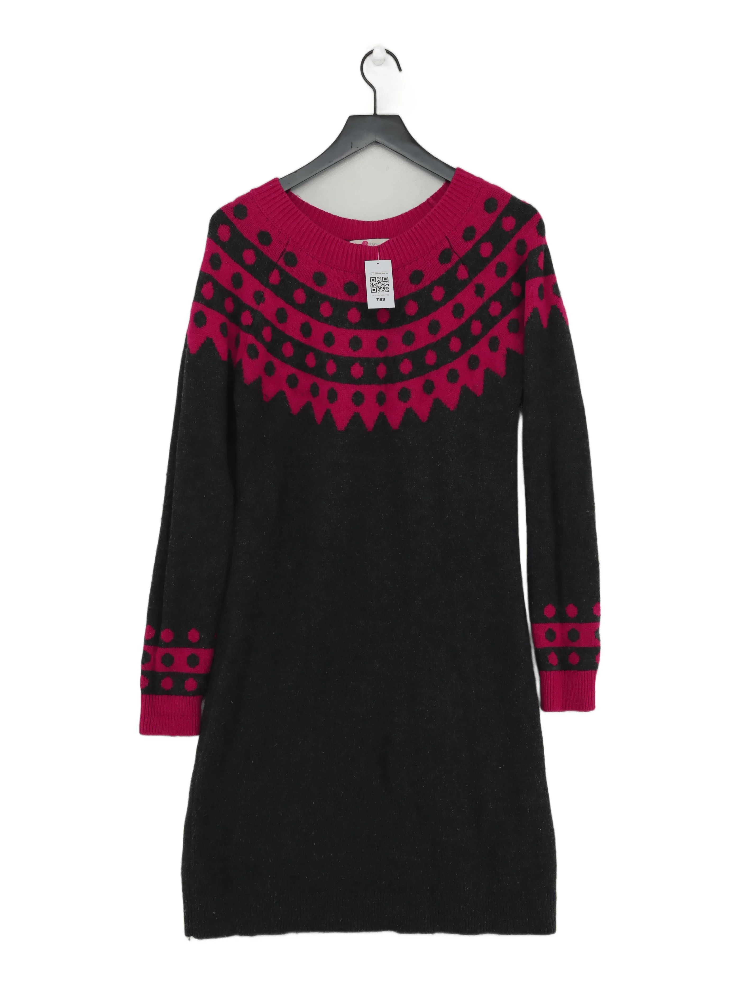 Boden Jumper Mini Dress UK14 in Grey