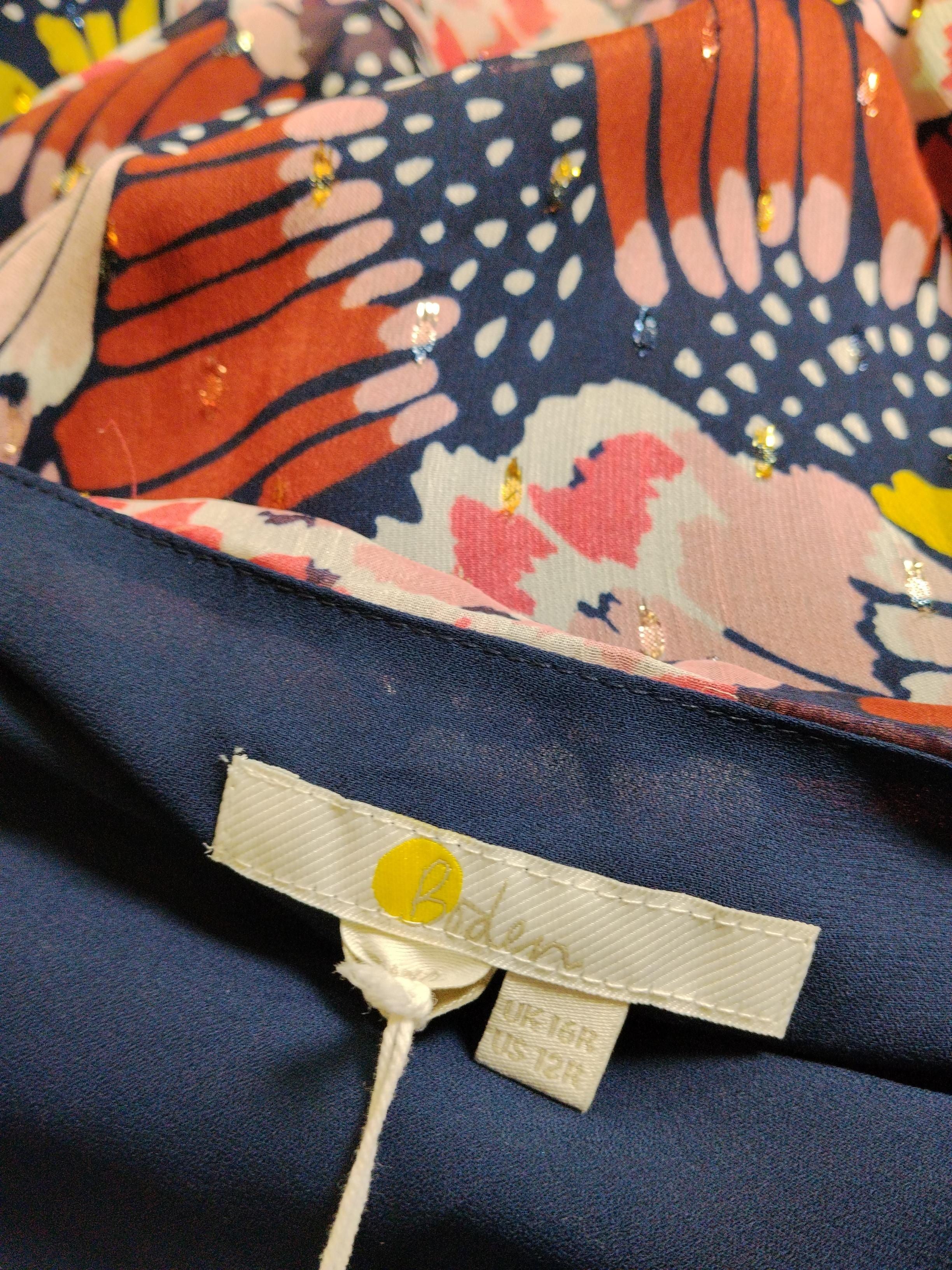 Boden Maxi Dress UK16 in Blue - Image 5