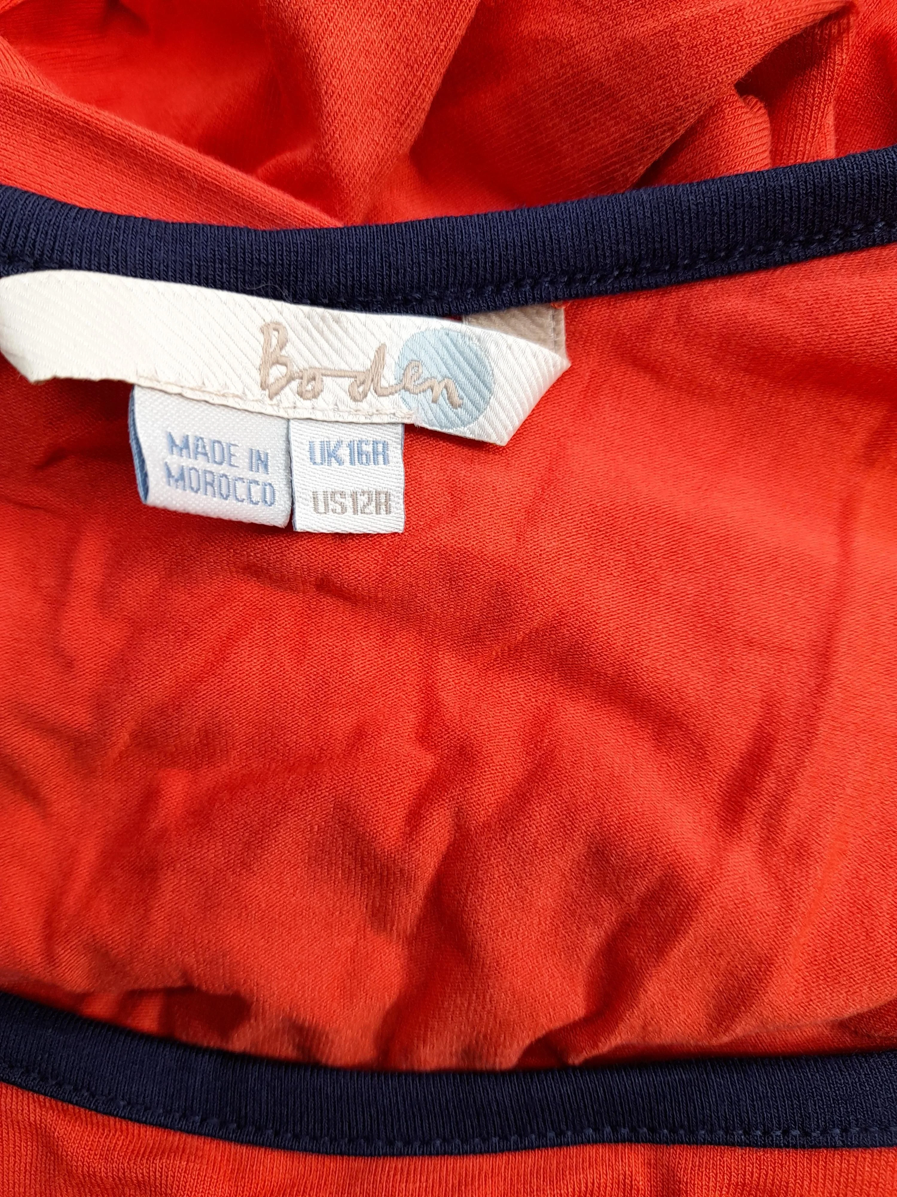 Boden Maxi Dress UK16 in Orange - Image 5
