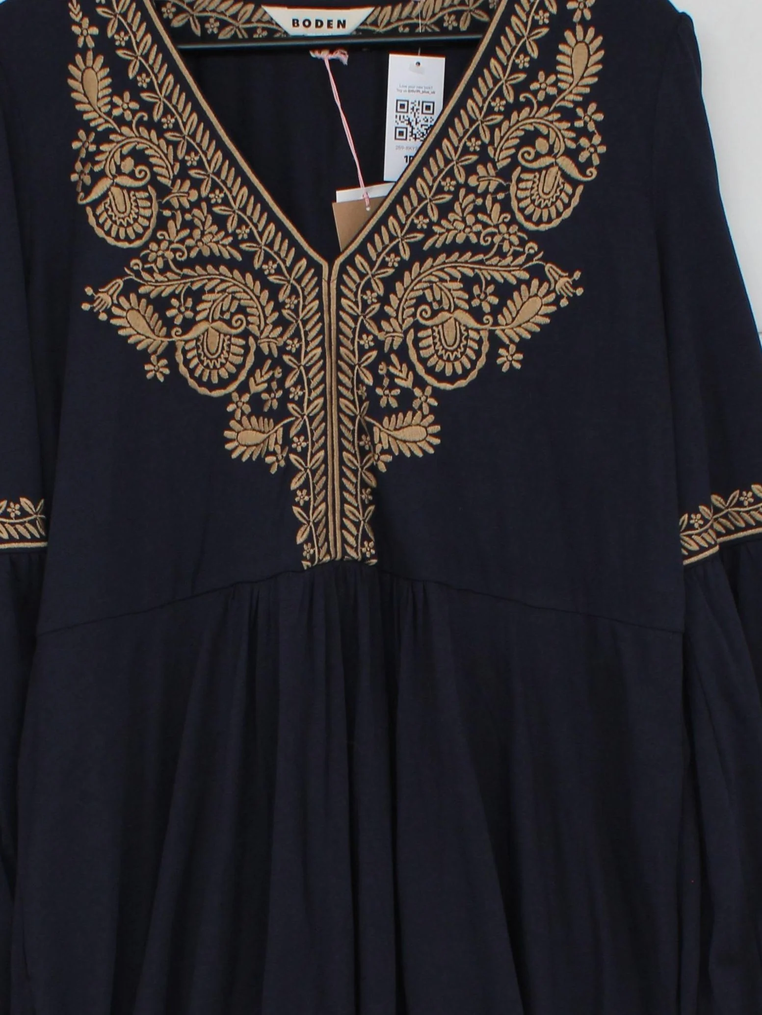 Boden Maxi Dress UK20 in Blue - Image 3