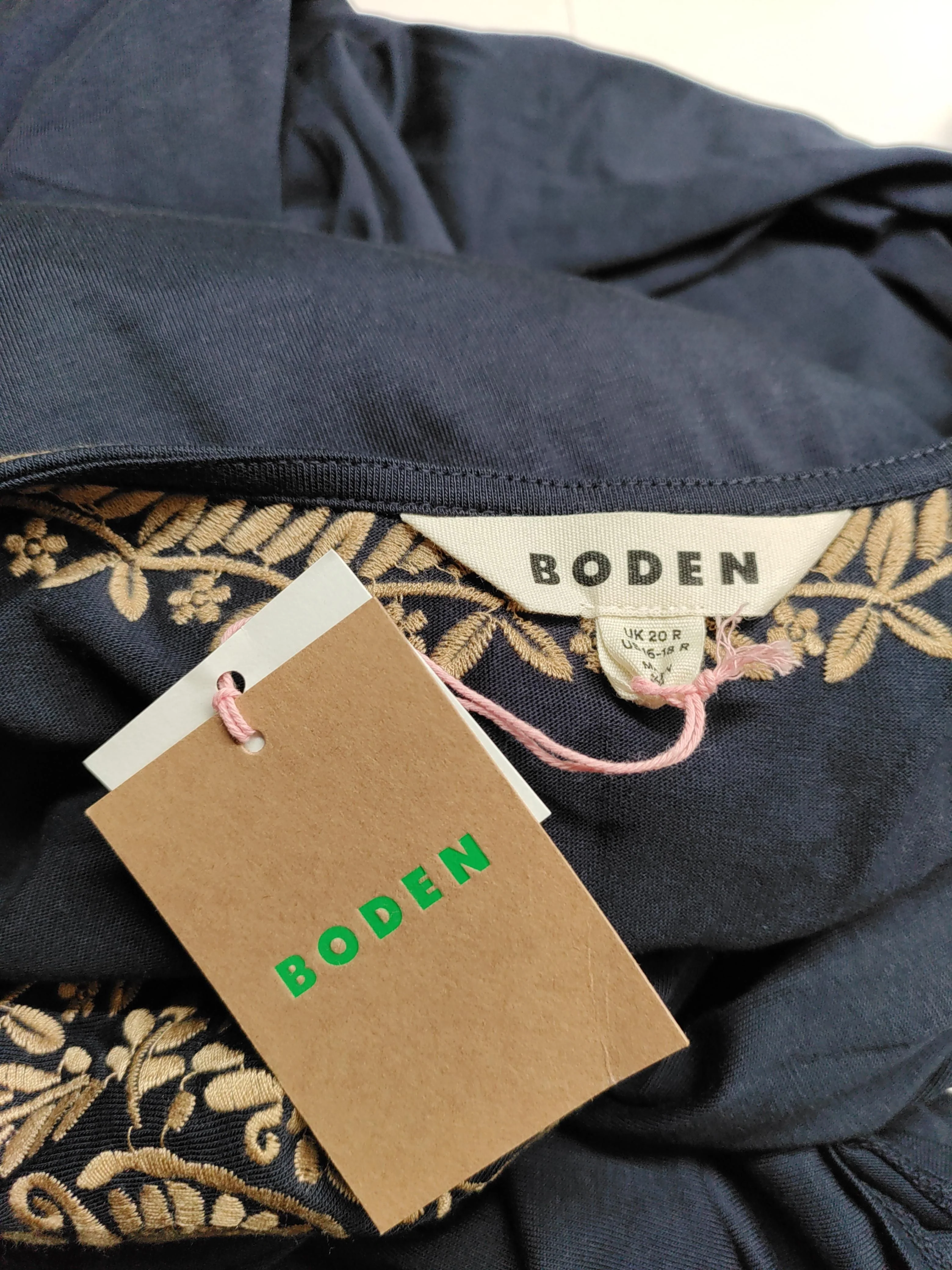 Boden Maxi Dress UK20 in Blue - Image 5