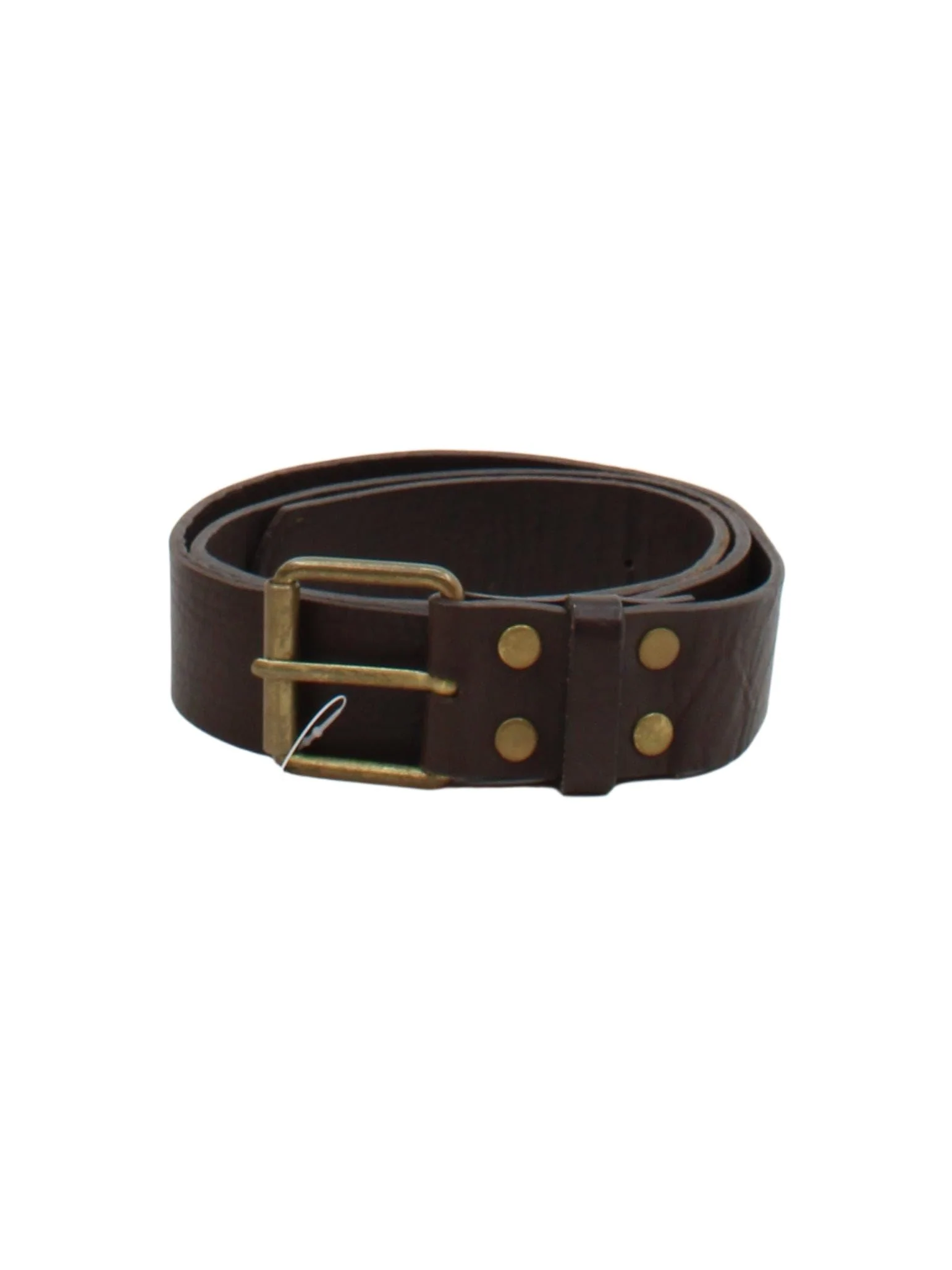 Boden Men's Belt S Brown 100% Leather Dress Belt