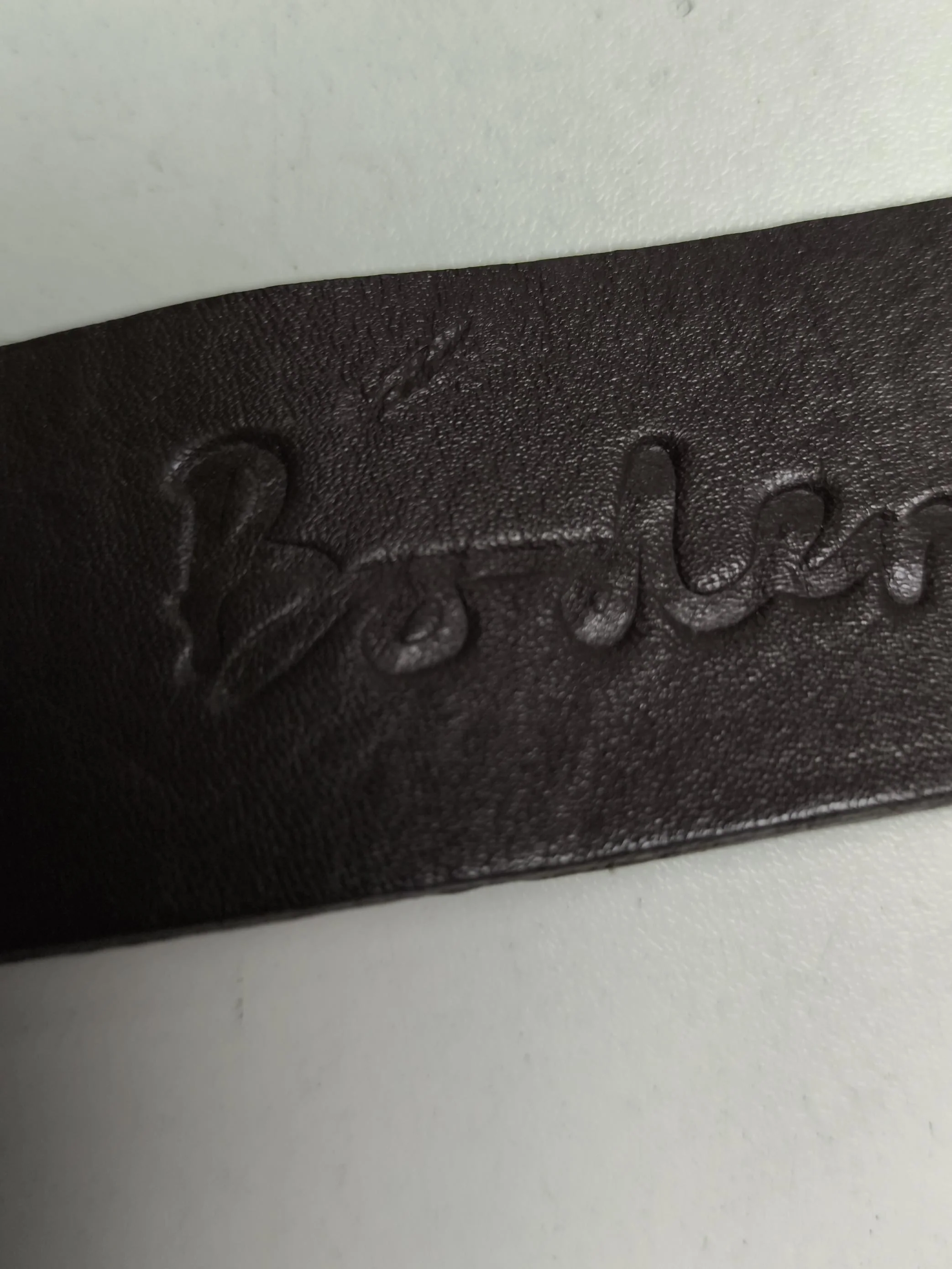 Boden Men's Belt S Brown 100% Leather Dress Belt - Image 5