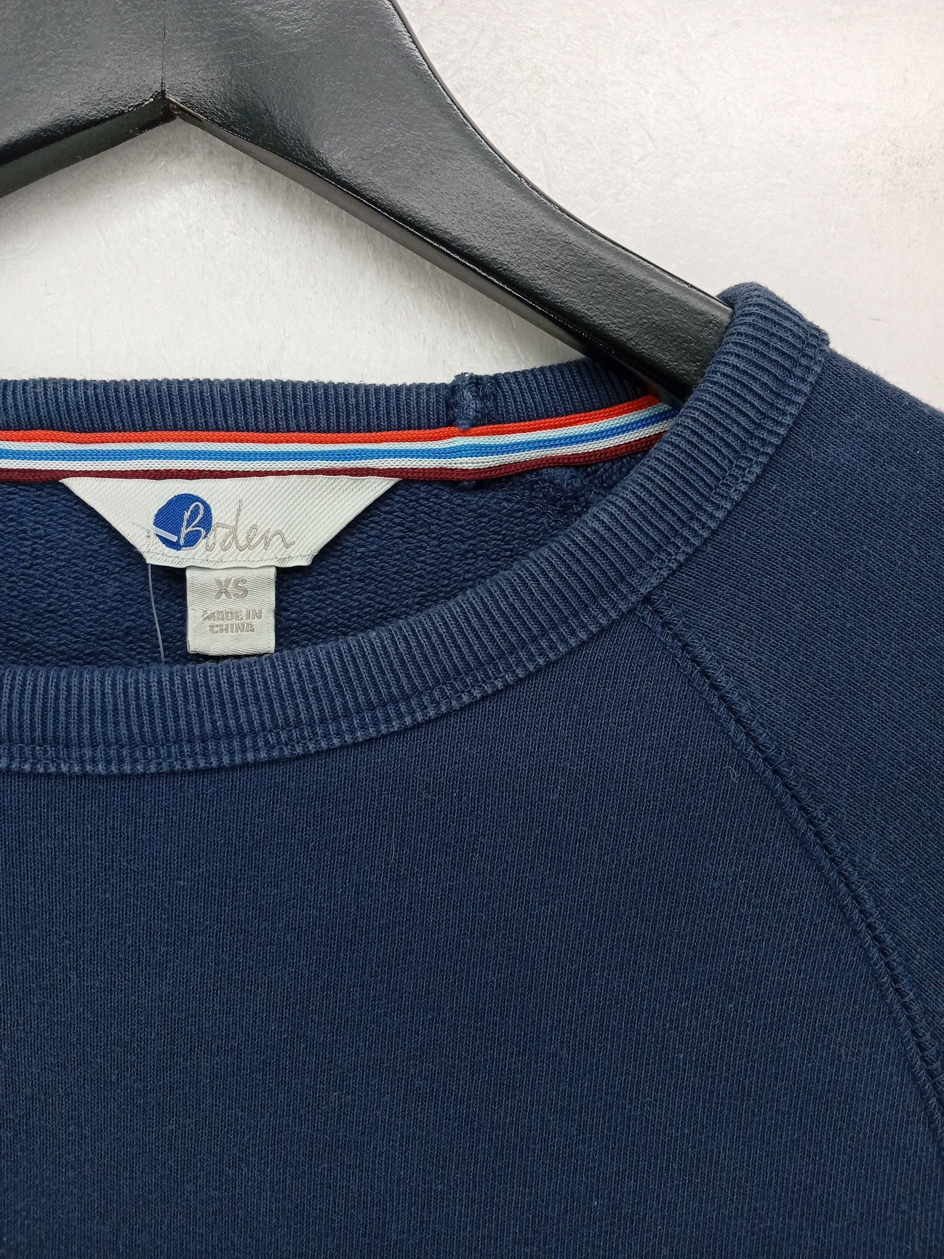 Boden Men's Hoodie XS Blue 100% Cotton Pullover - Image 5