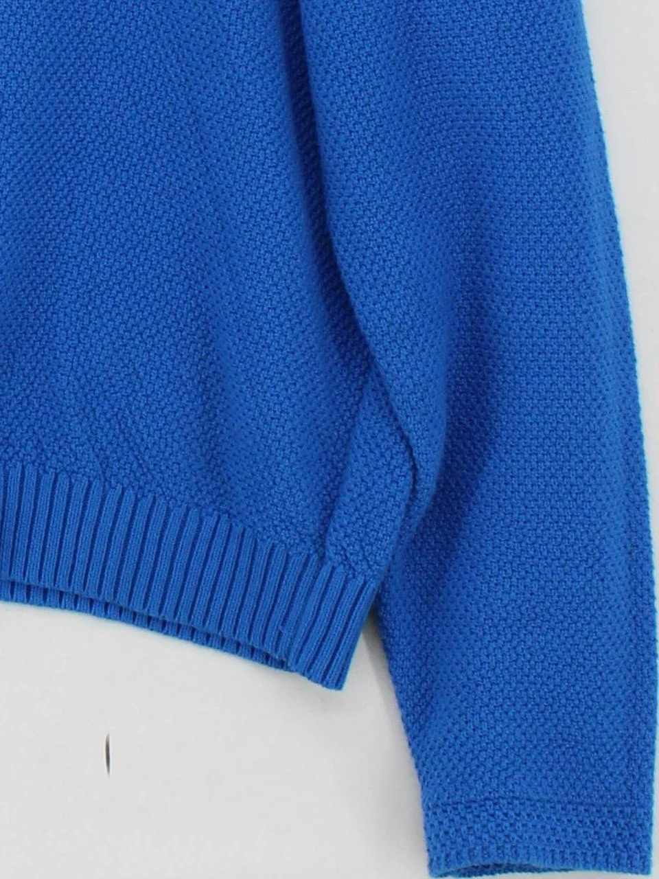 Boden Men's Jumper L Blue 100% Cotton Crew Neck Pullover - Image 4