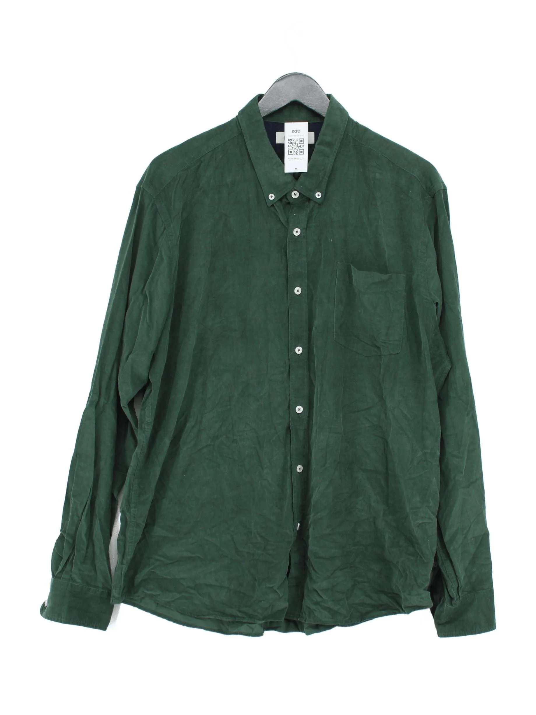 Boden Men's Shirt XXL Green 100% Cotton Basic