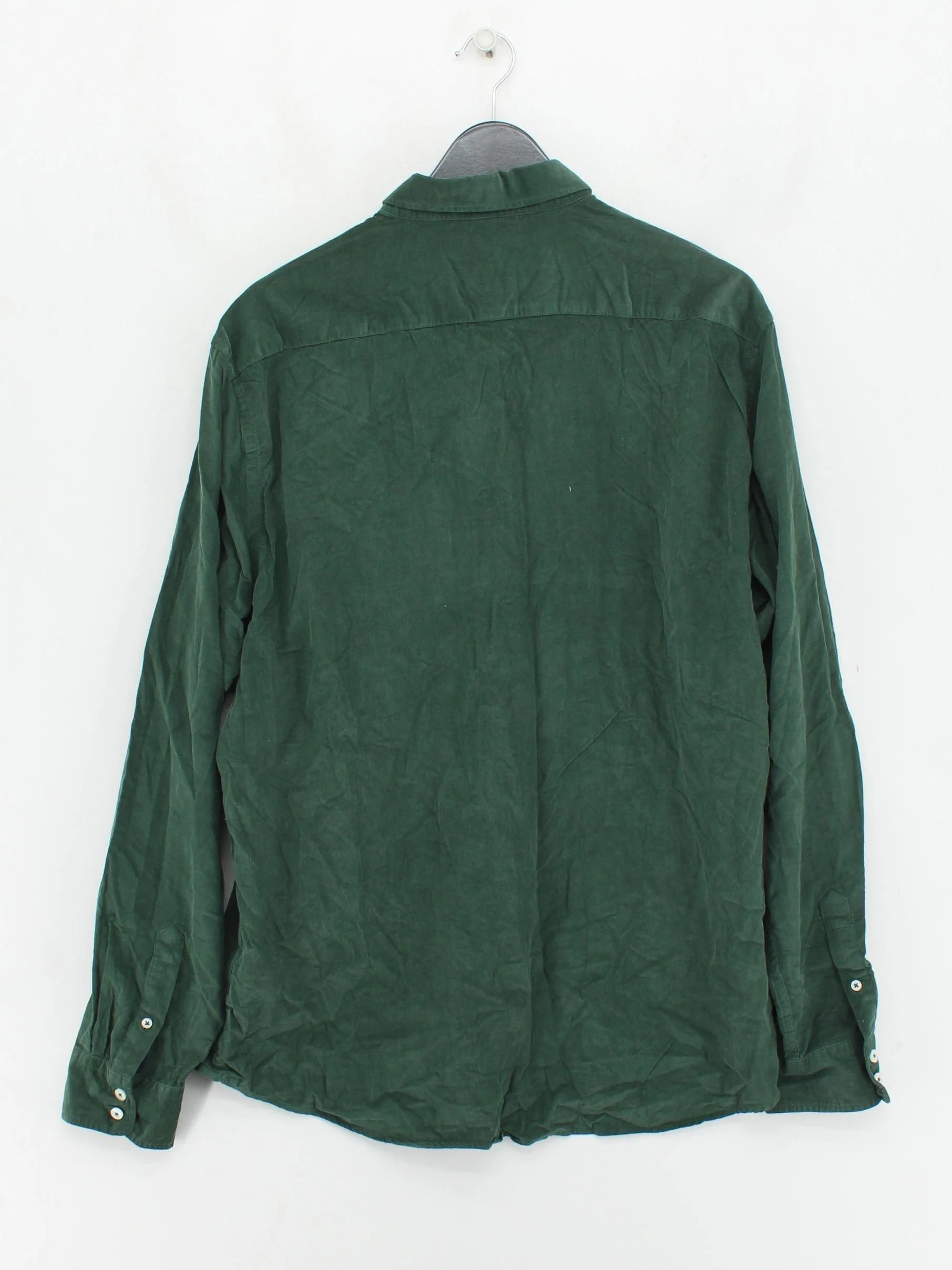 Boden Men's Shirt XXL Green 100% Cotton Basic - Image 2