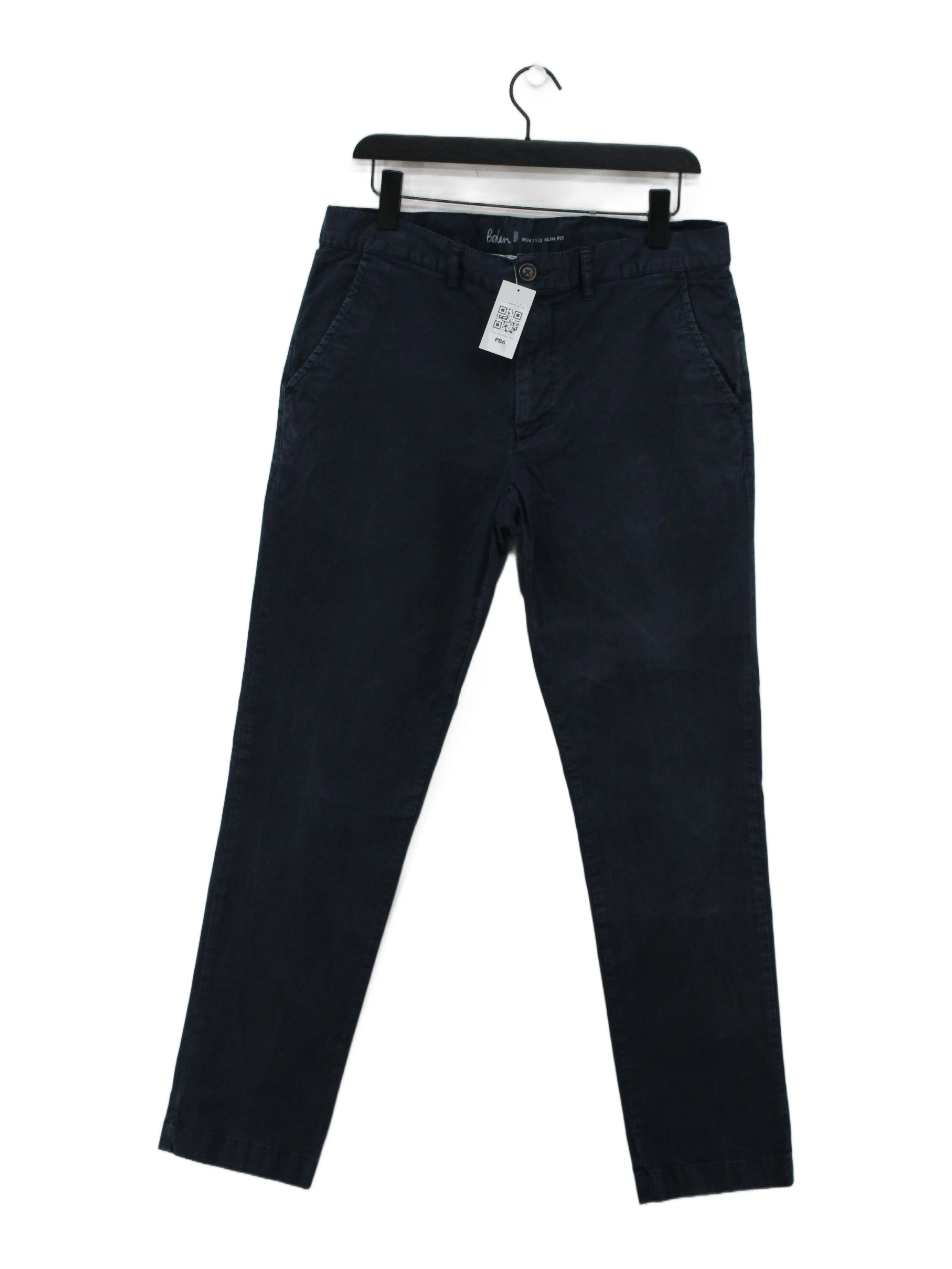 Boden Men's Trousers M Blue 100% Cotton Tapered Chino