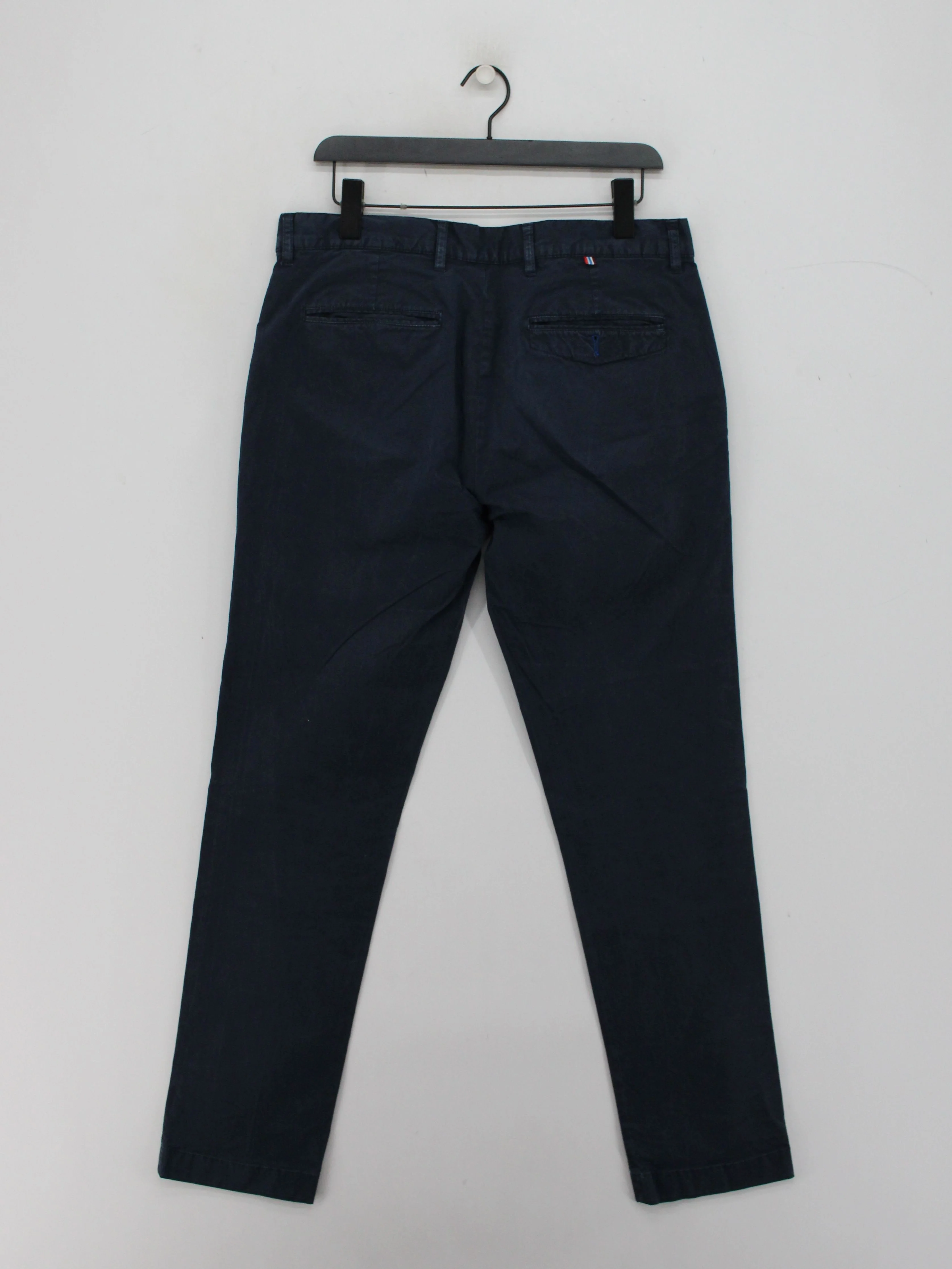 Boden Men's Trousers M Blue 100% Cotton Tapered Chino - Image 2