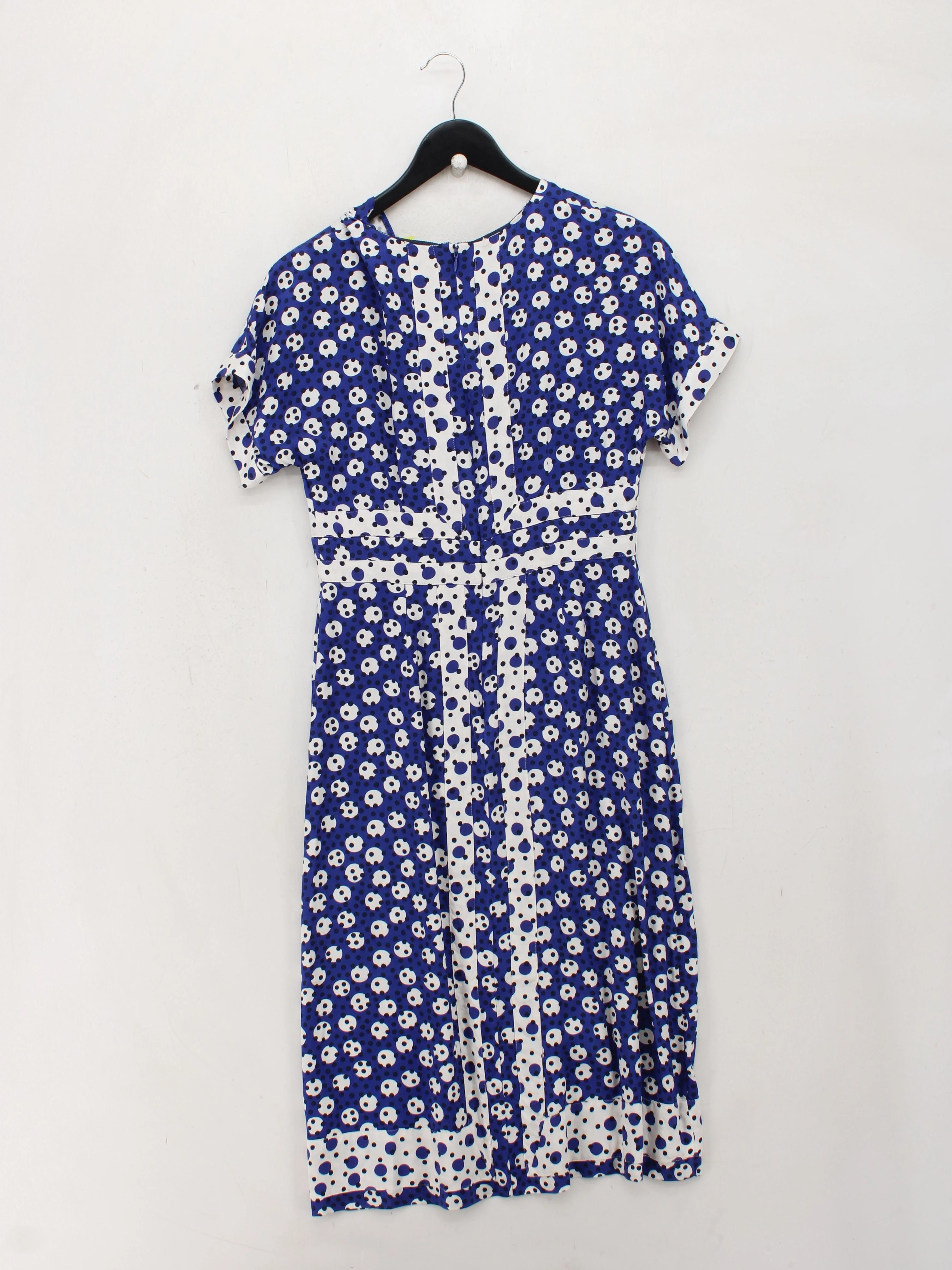 Boden Shirt Midi Dress UK10 in Blue - Image 2