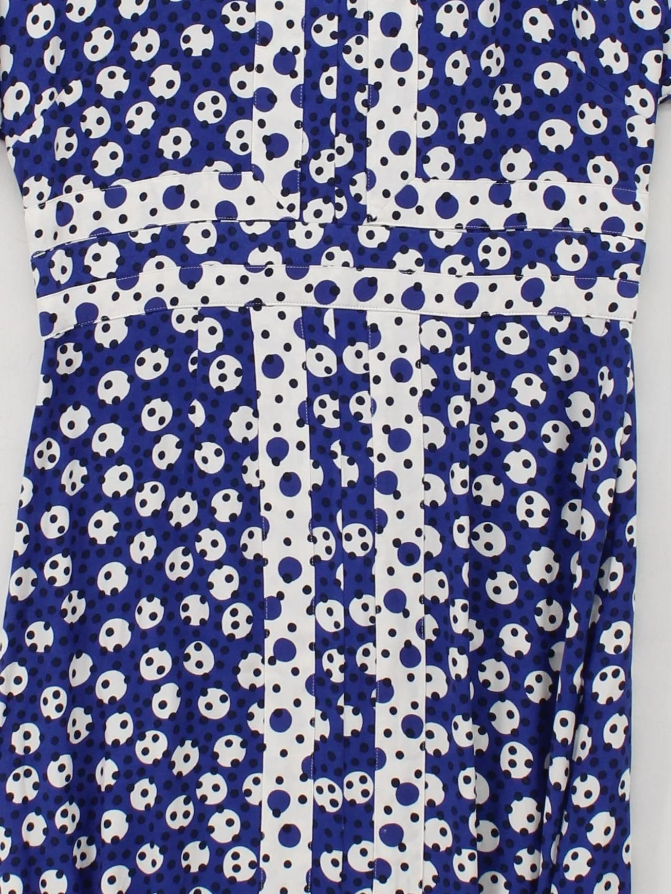 Boden Shirt Midi Dress UK10 in Blue - Image 3
