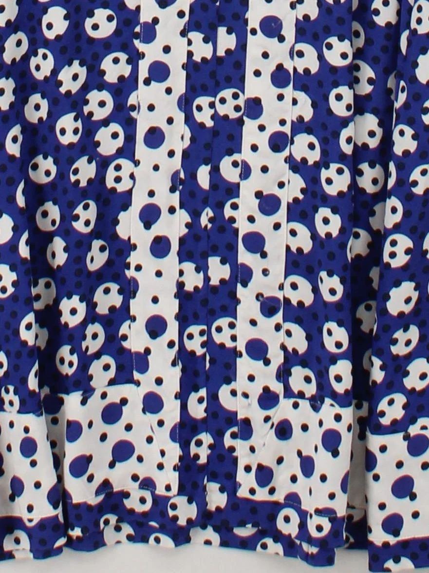Boden Shirt Midi Dress UK10 in Blue - Image 4