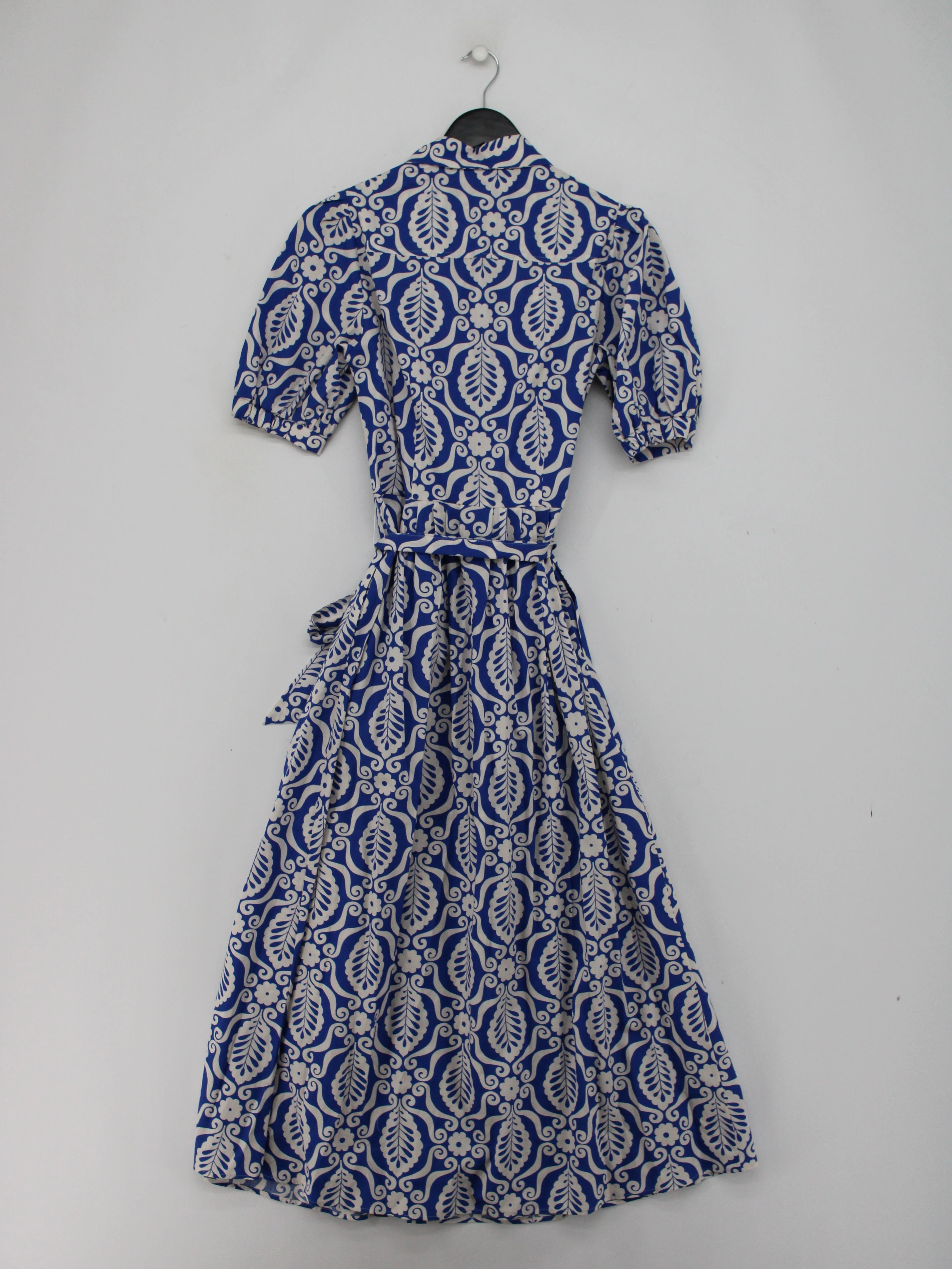 Boden Shirt Midi Dress UK10 in Blue - Image 2