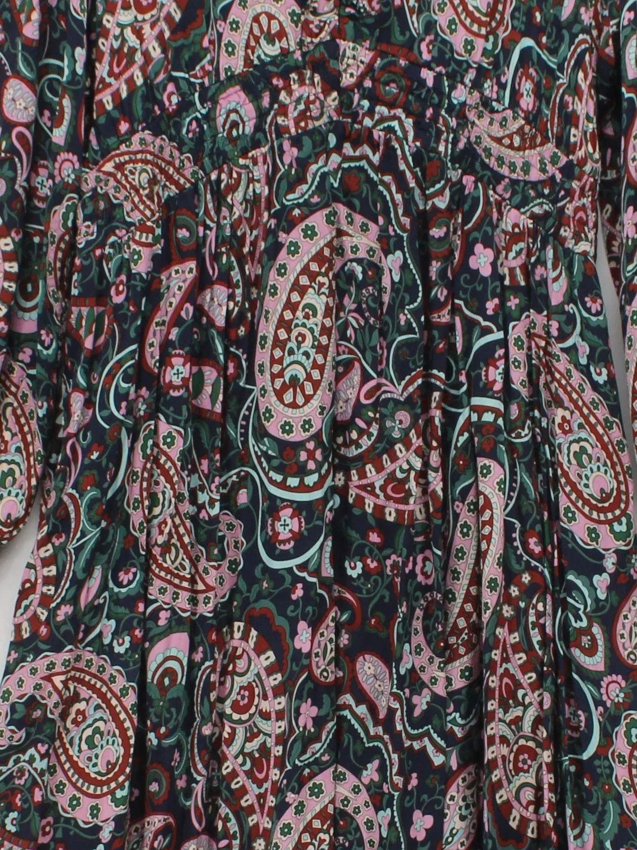 Boden Shirt Midi Dress UK10 in Multi - Image 3