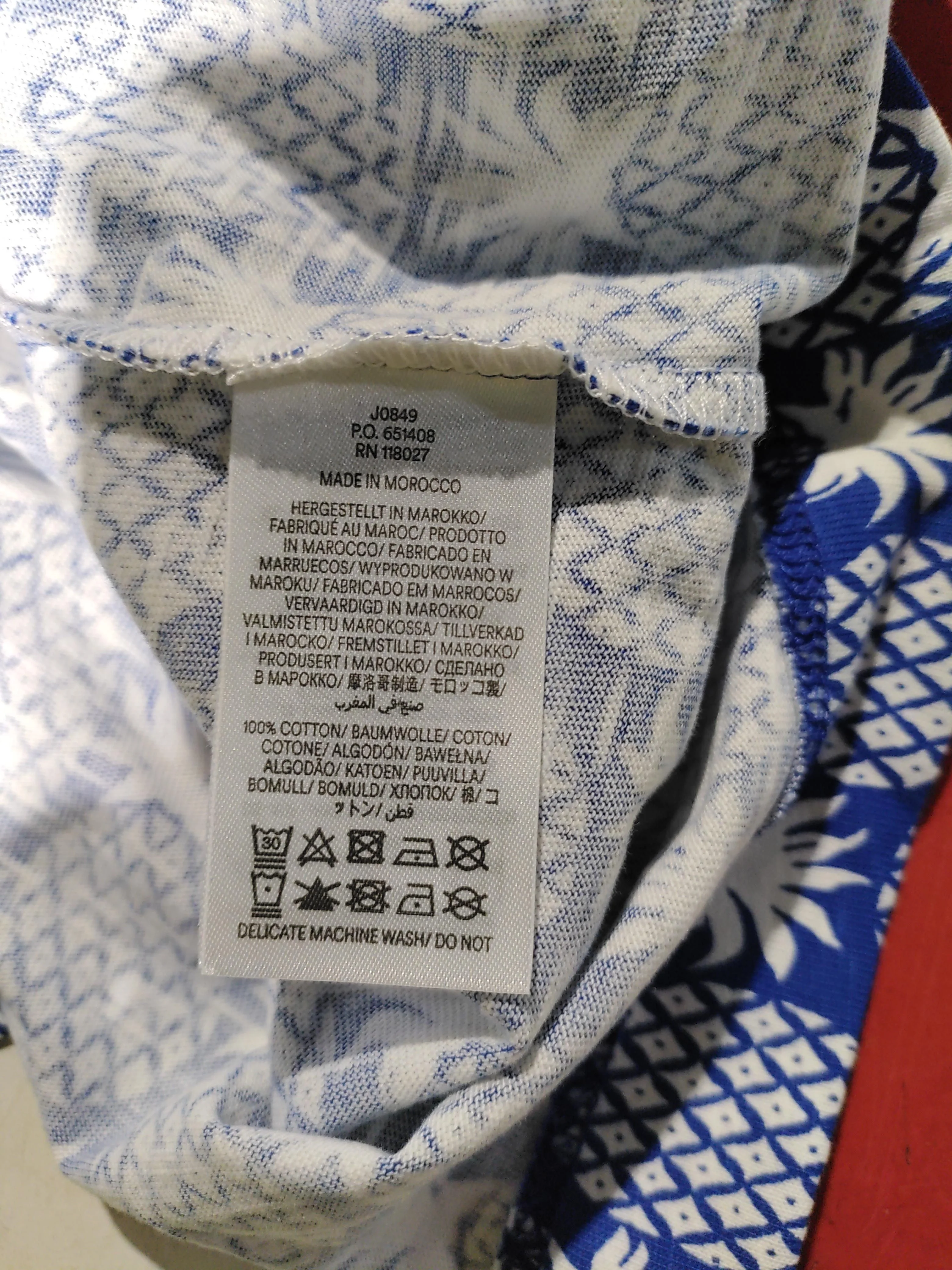 Boden Shirt Midi Dress UK12 in Blue - Image 6