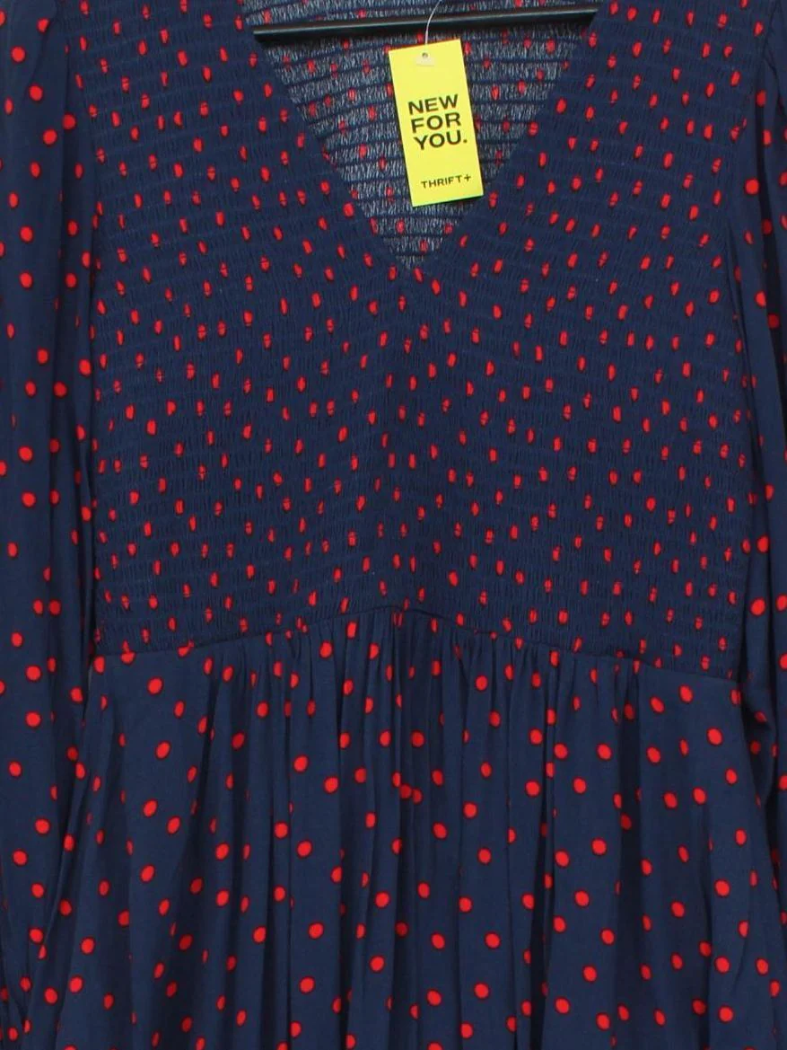 Boden Shirt Midi Dress UK12 in Blue - Image 3