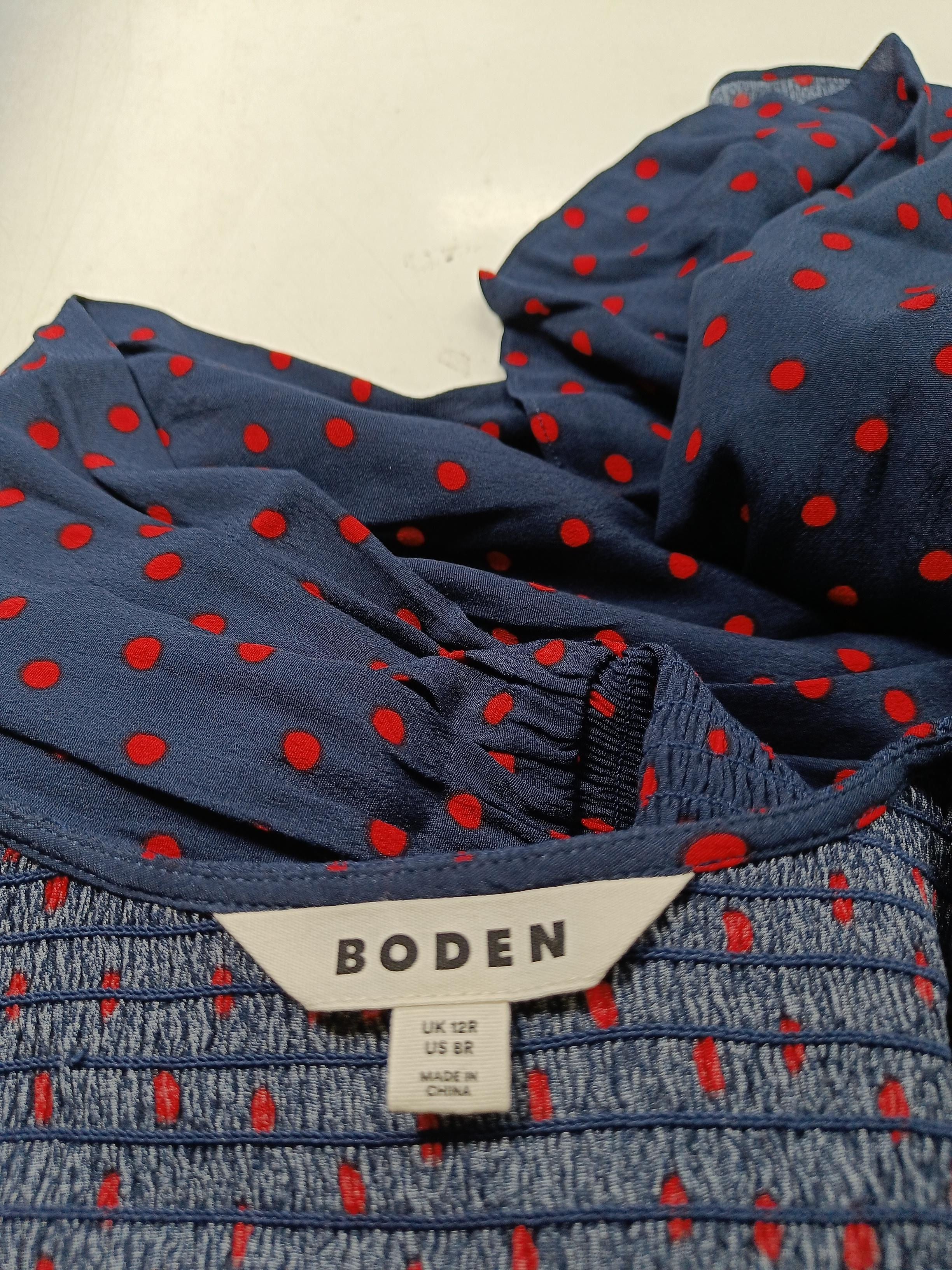 Boden Shirt Midi Dress UK12 in Blue - Image 5