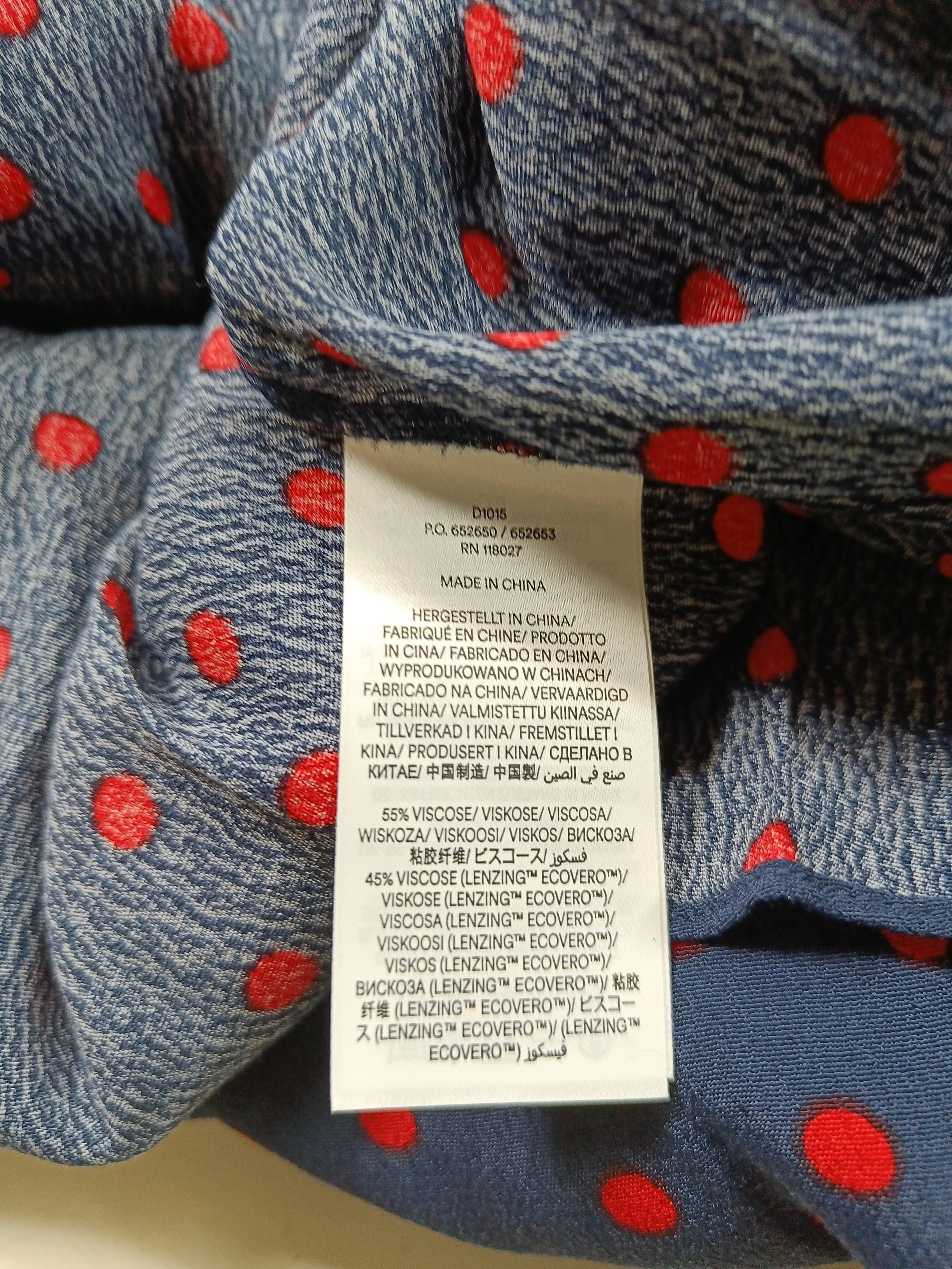 Boden Shirt Midi Dress UK12 in Blue - Image 6