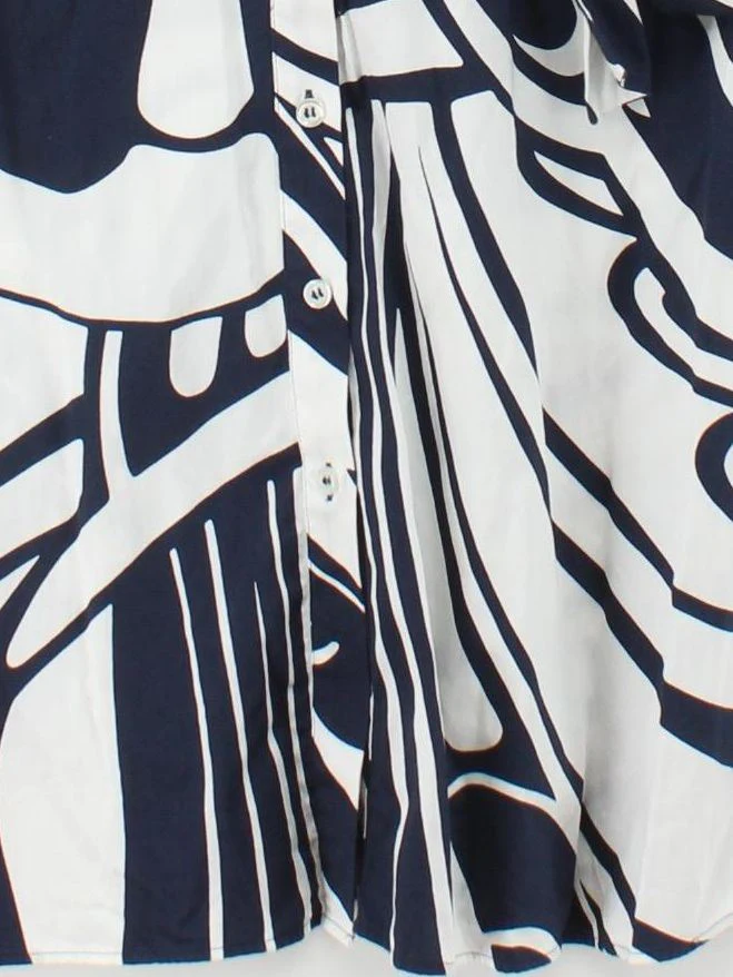 Boden Shirt Midi Dress UK12 in Blue - Image 4