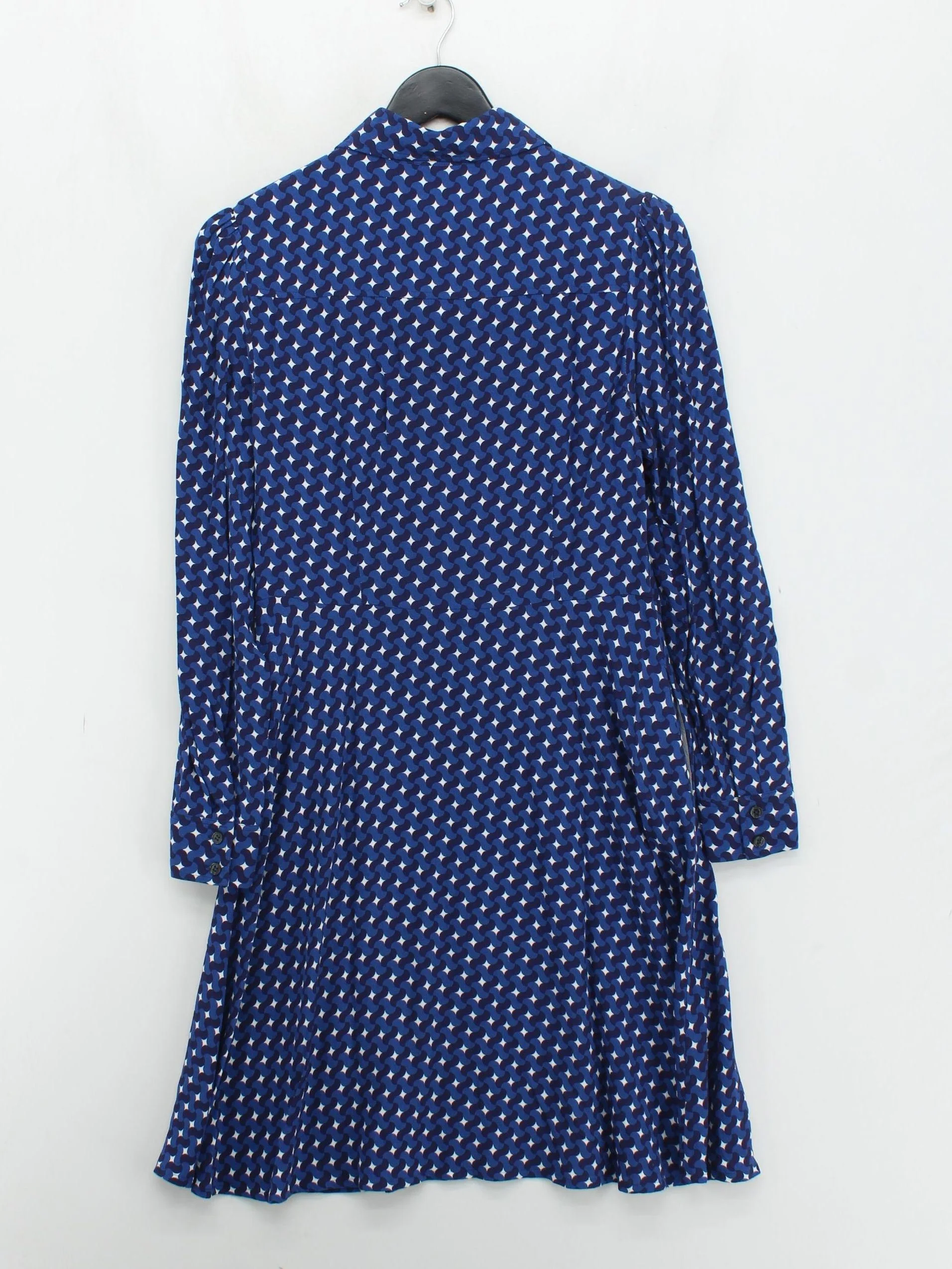Boden Shirt Midi Dress UK12 in Blue - Image 2