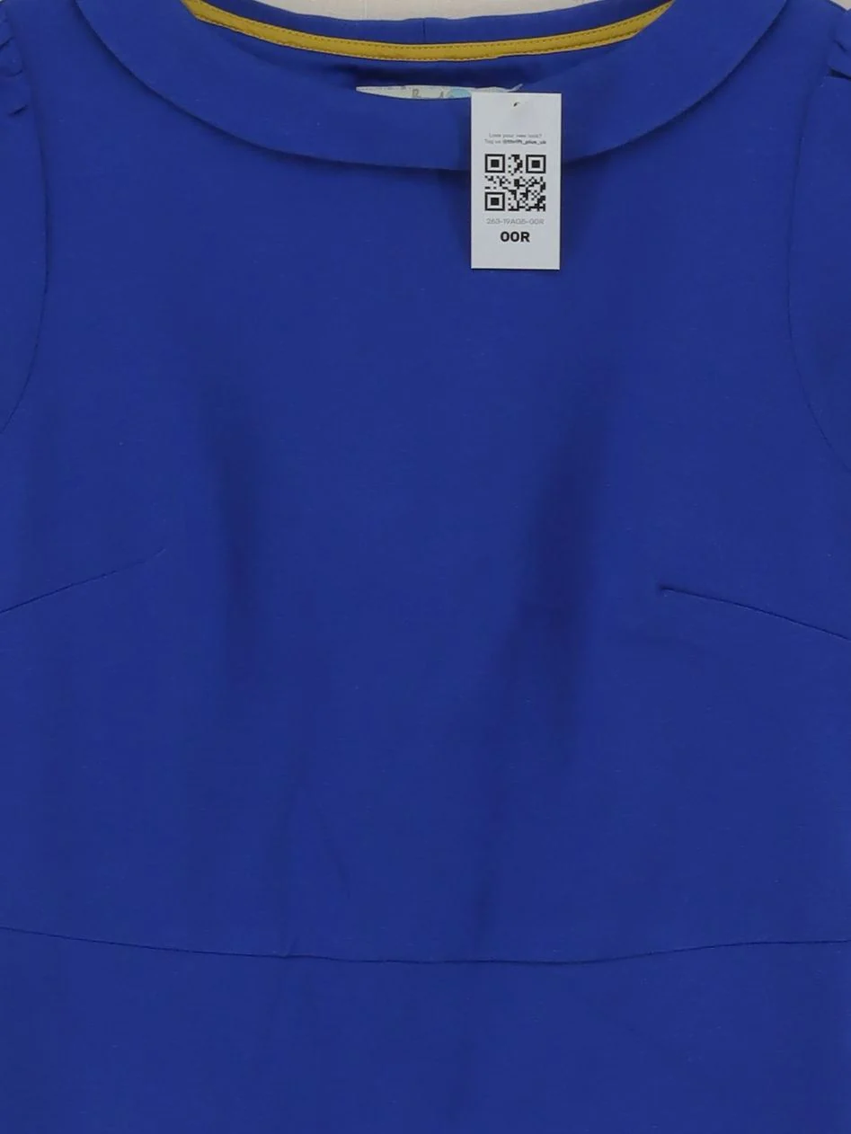 Boden Shirt Midi Dress UK12 in Blue - Image 3