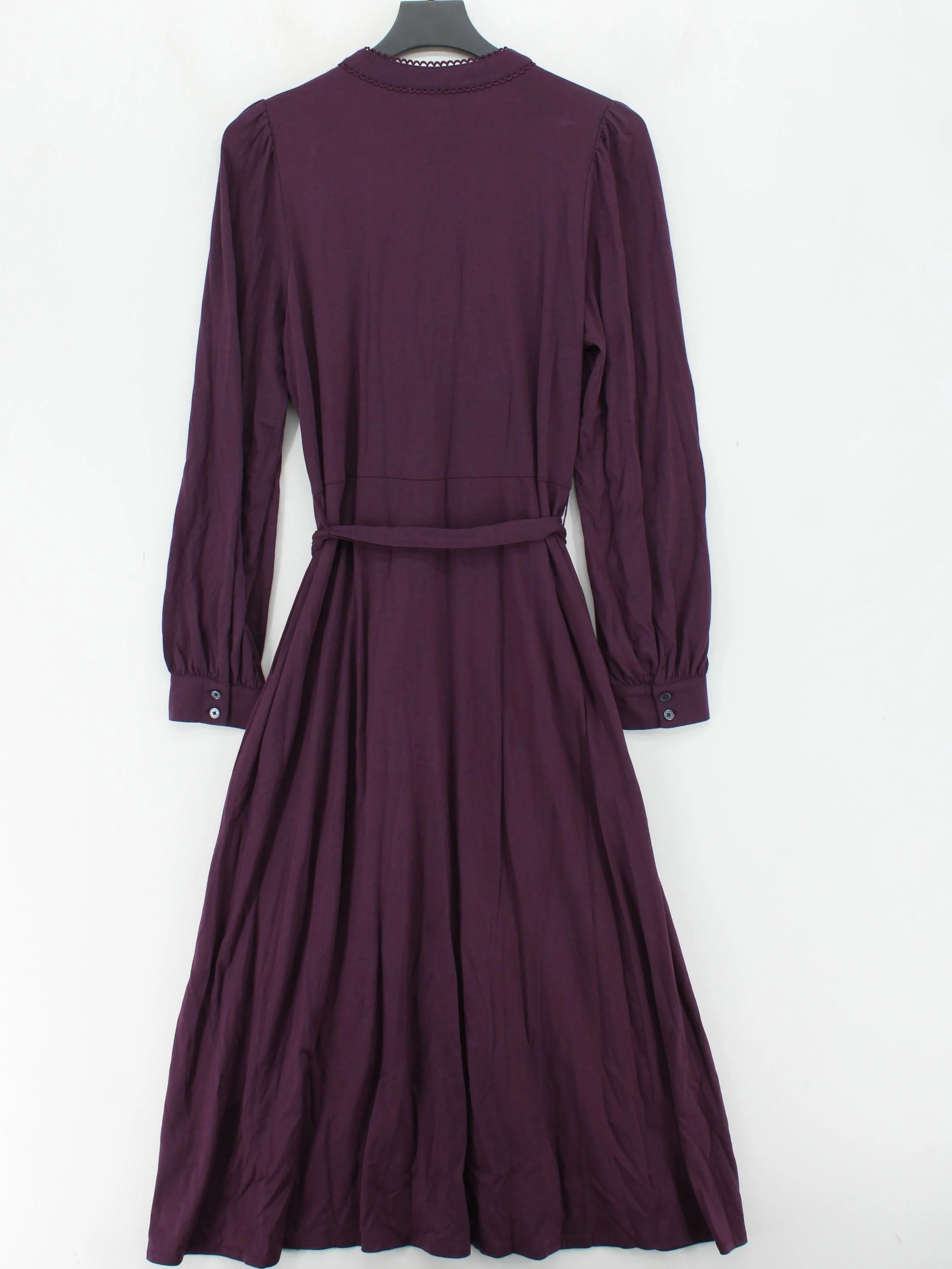 Boden Shirt Midi Dress UK14 in Purple - Image 2