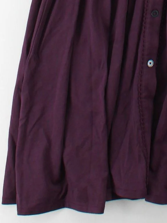 Boden Shirt Midi Dress UK14 in Purple - Image 4