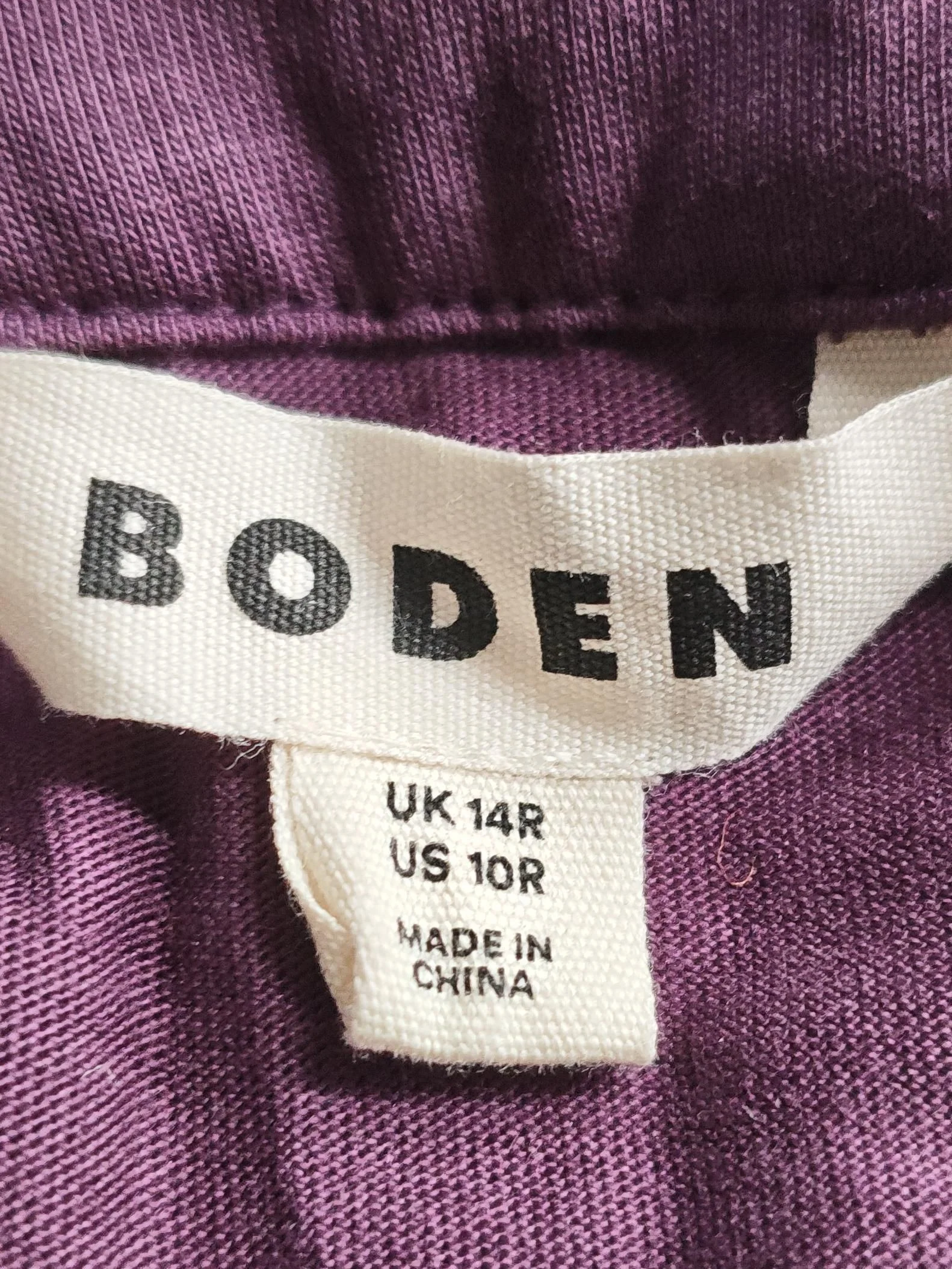 Boden Shirt Midi Dress UK14 in Purple - Image 5