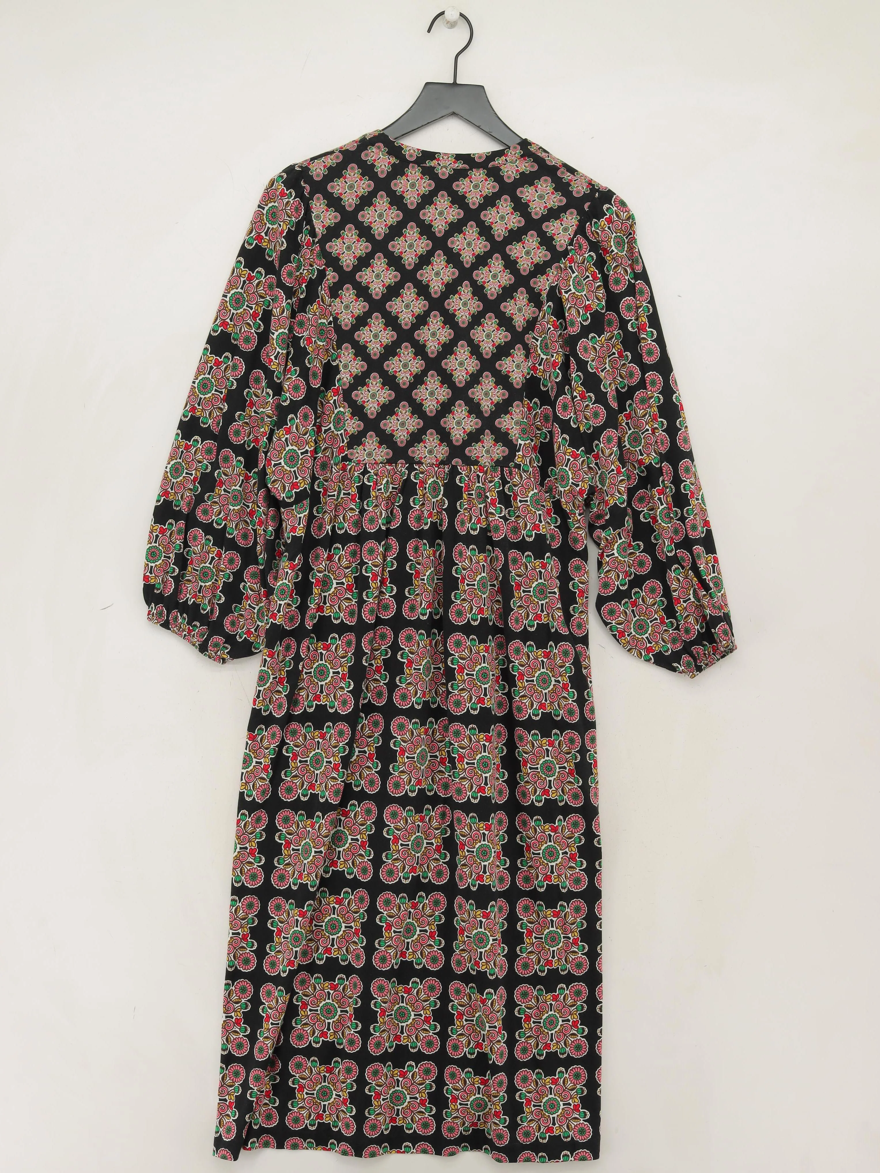 Boden Shirt Midi Dress UK16 in Black - Image 2