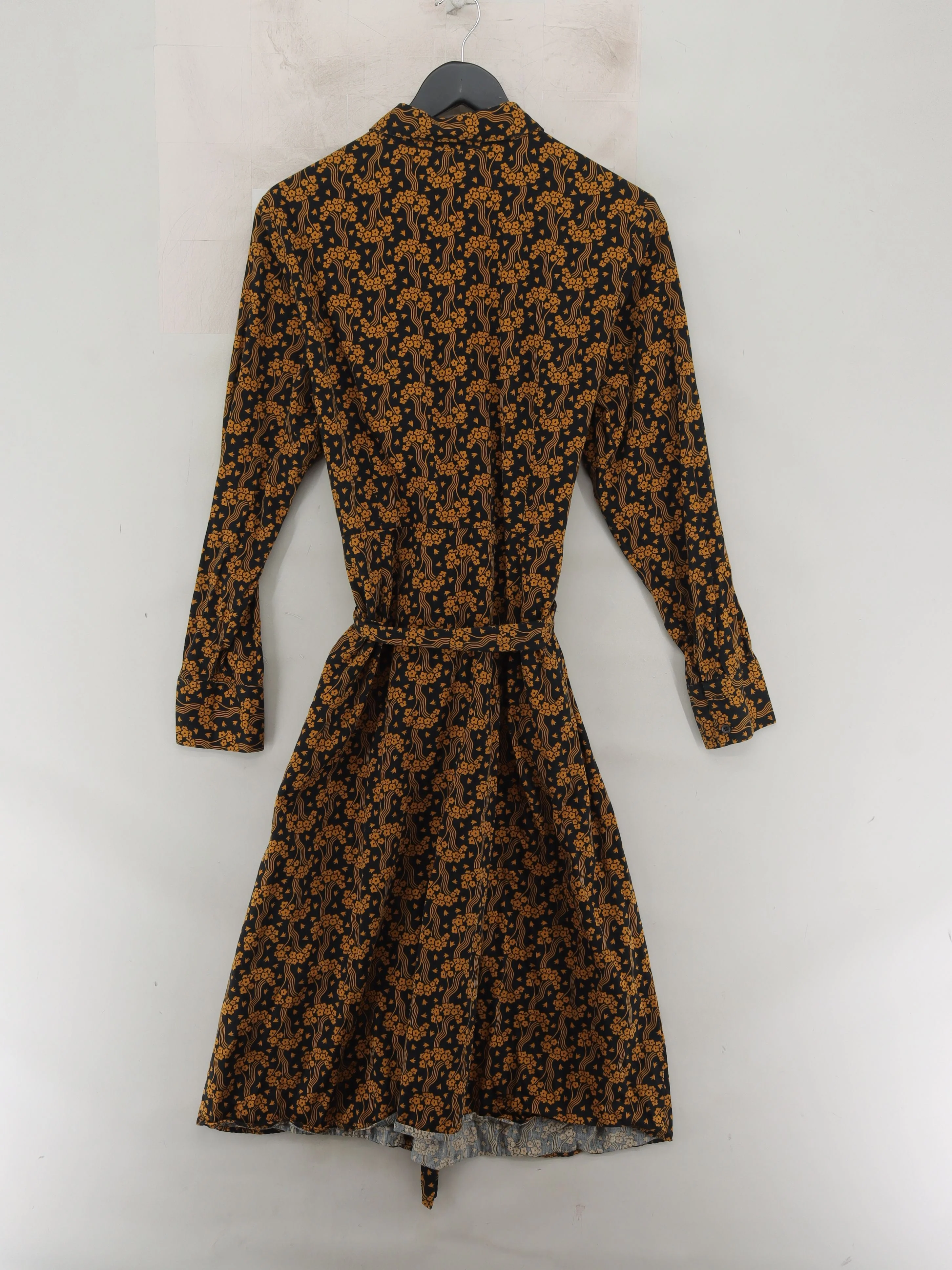 Boden Shirt Midi Dress UK18 in Black - Image 2